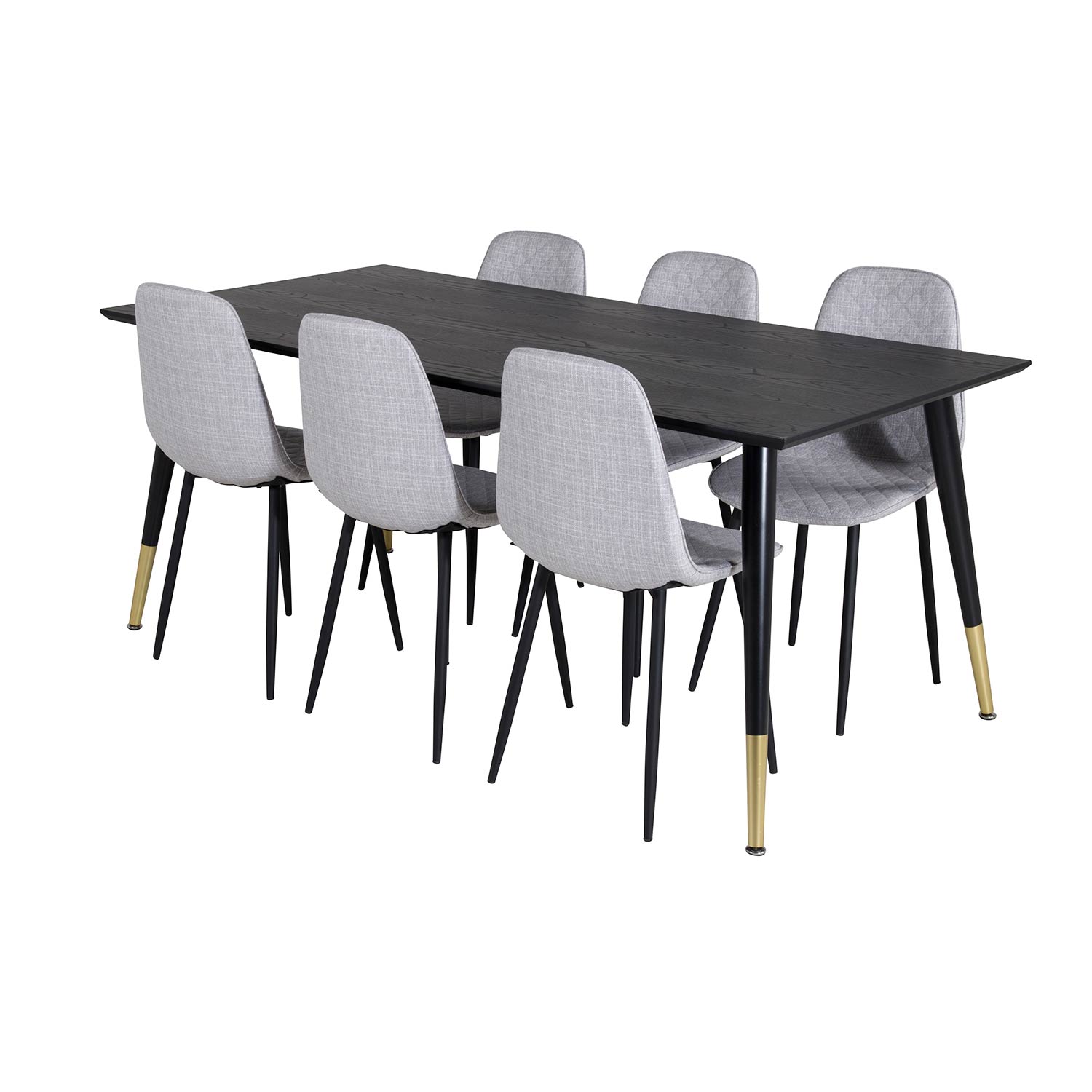 Spisegruppe Venture Home Dipp med 6 Polar Stitches Stoler