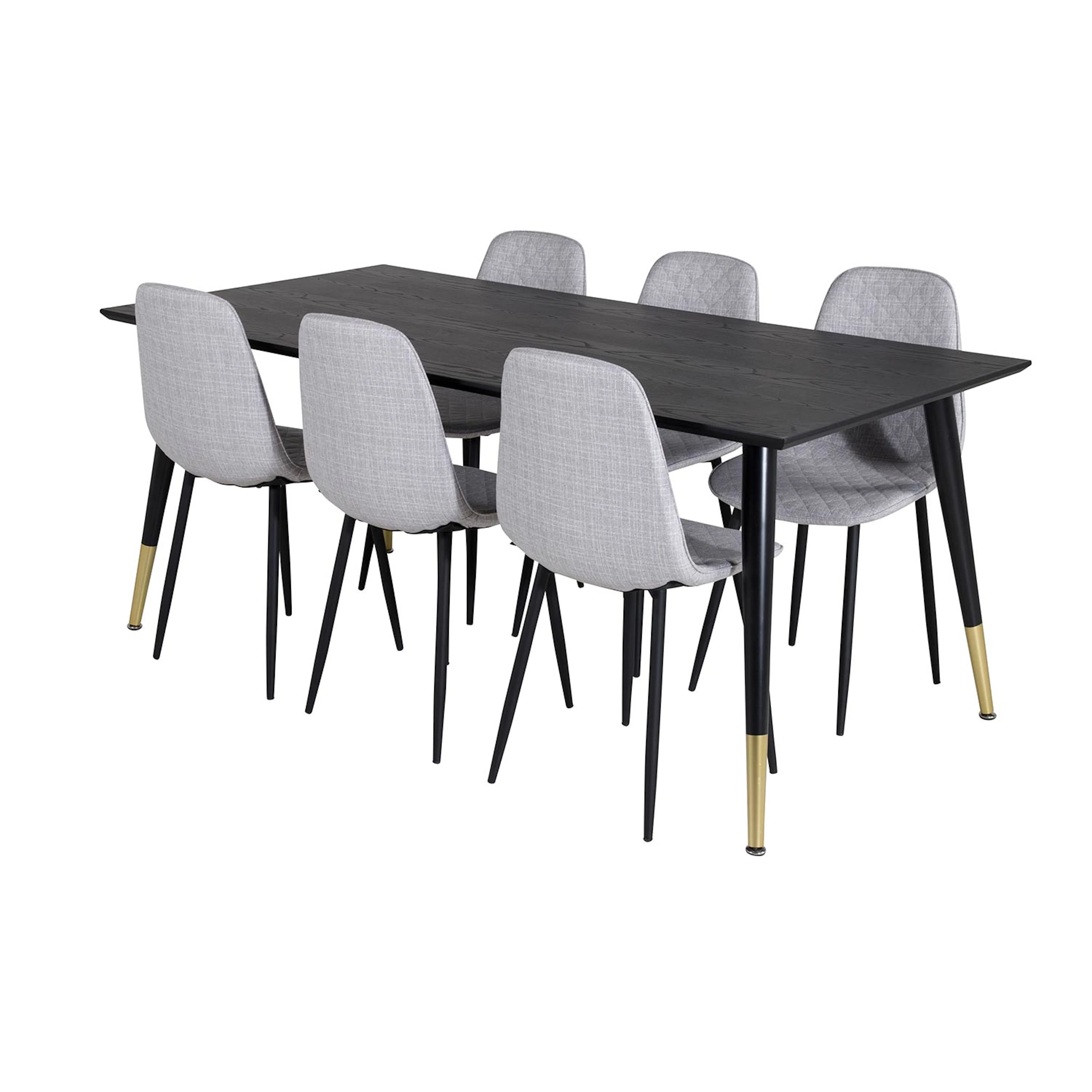 Spisegruppe Venture Home Dipp med 6 Polar Stitches Stoler