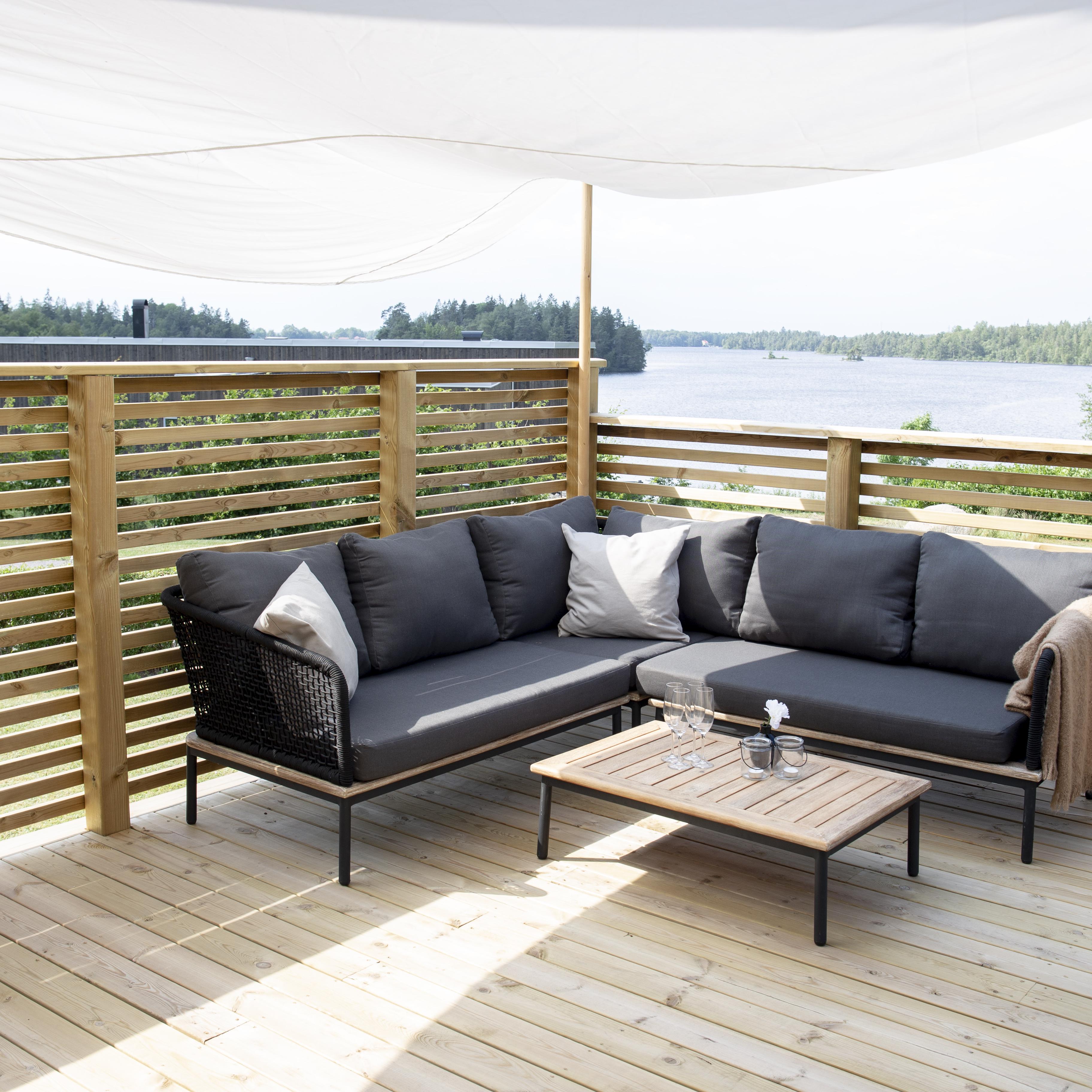 Hjørnesofa Venture Home Andorra Utendørs