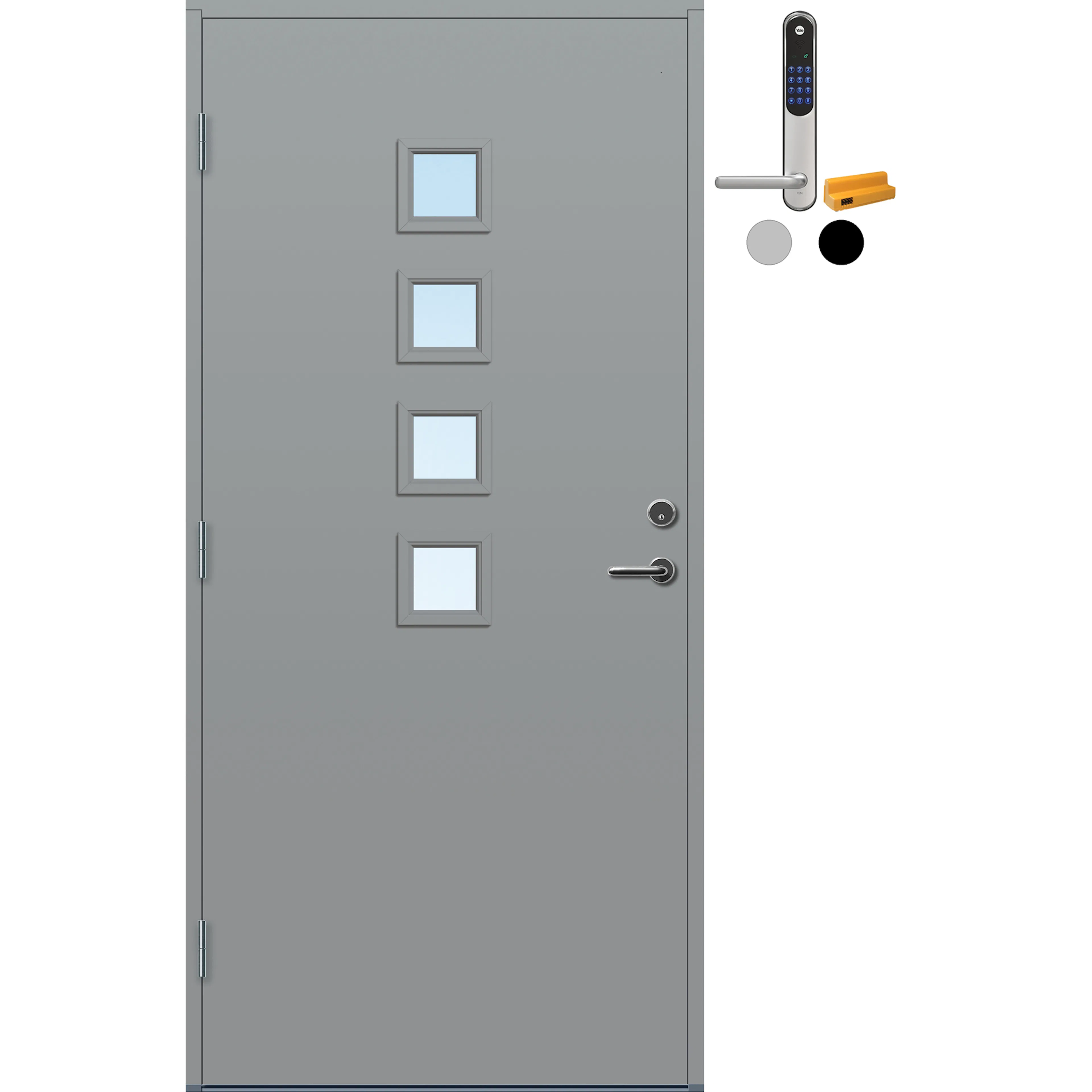 NCS S-3502-B, Lys Grå