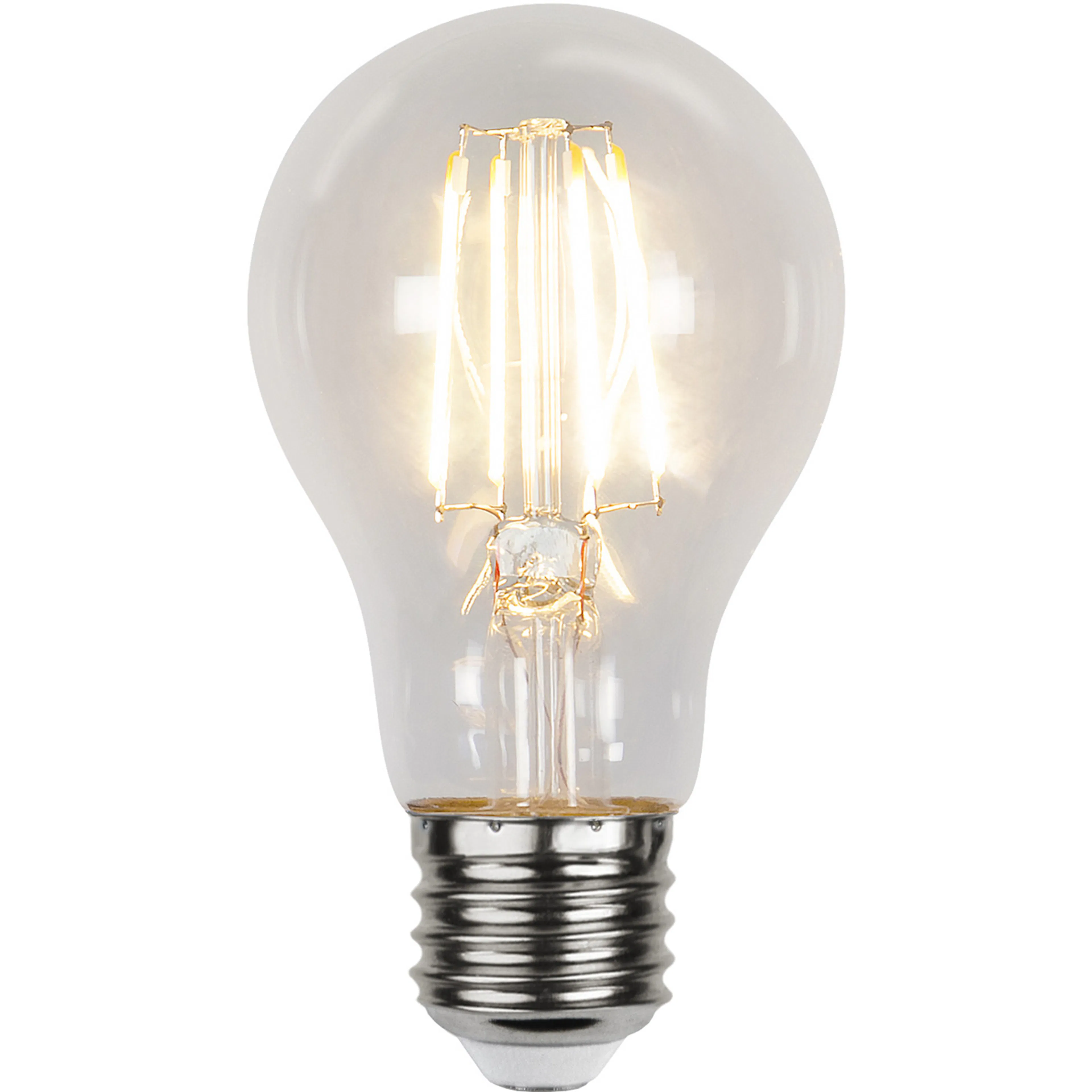 LED-Lampe Star Trading E27 A60 Twilight Sensor Klar 4,2W
