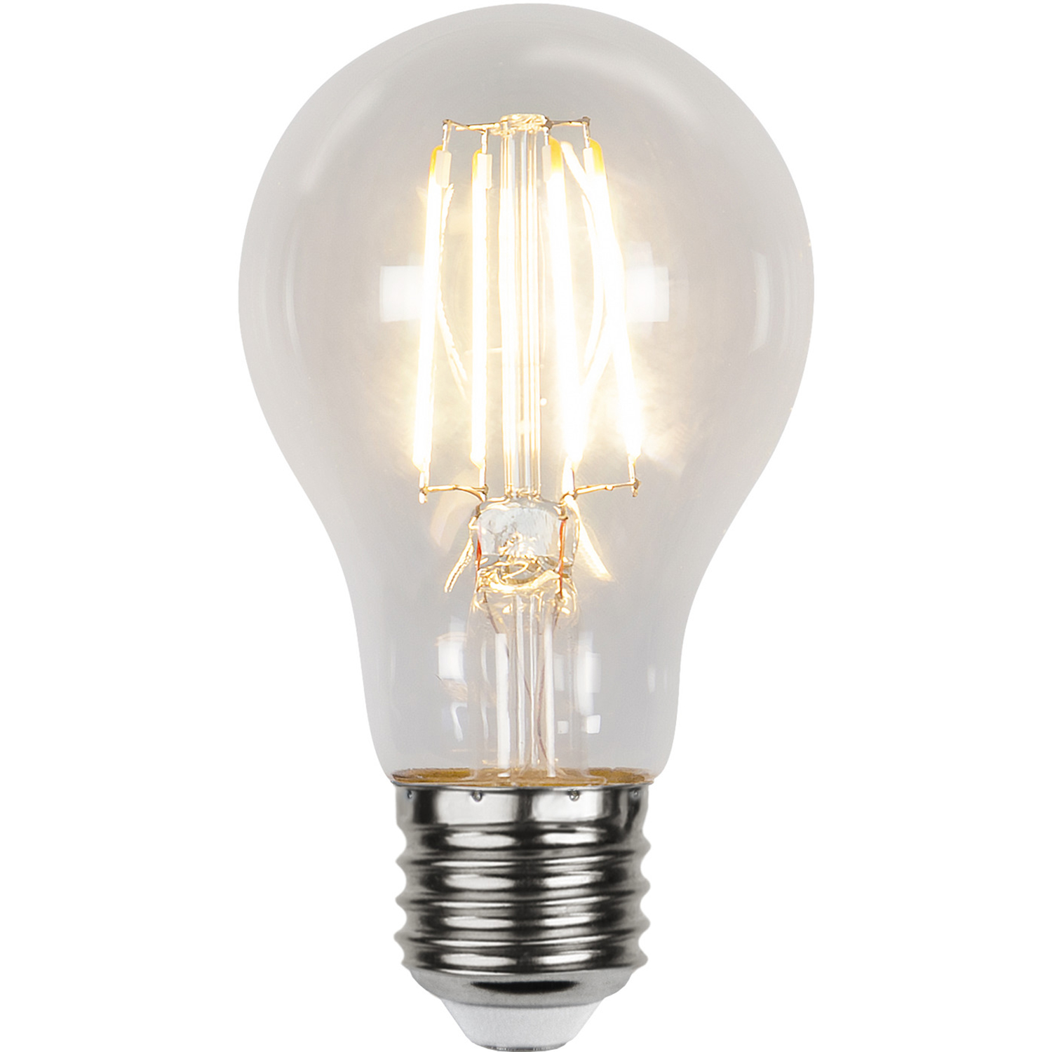 LED-Lampe Star Trading E27 A60 Twilight Sensor Klar 4,2W