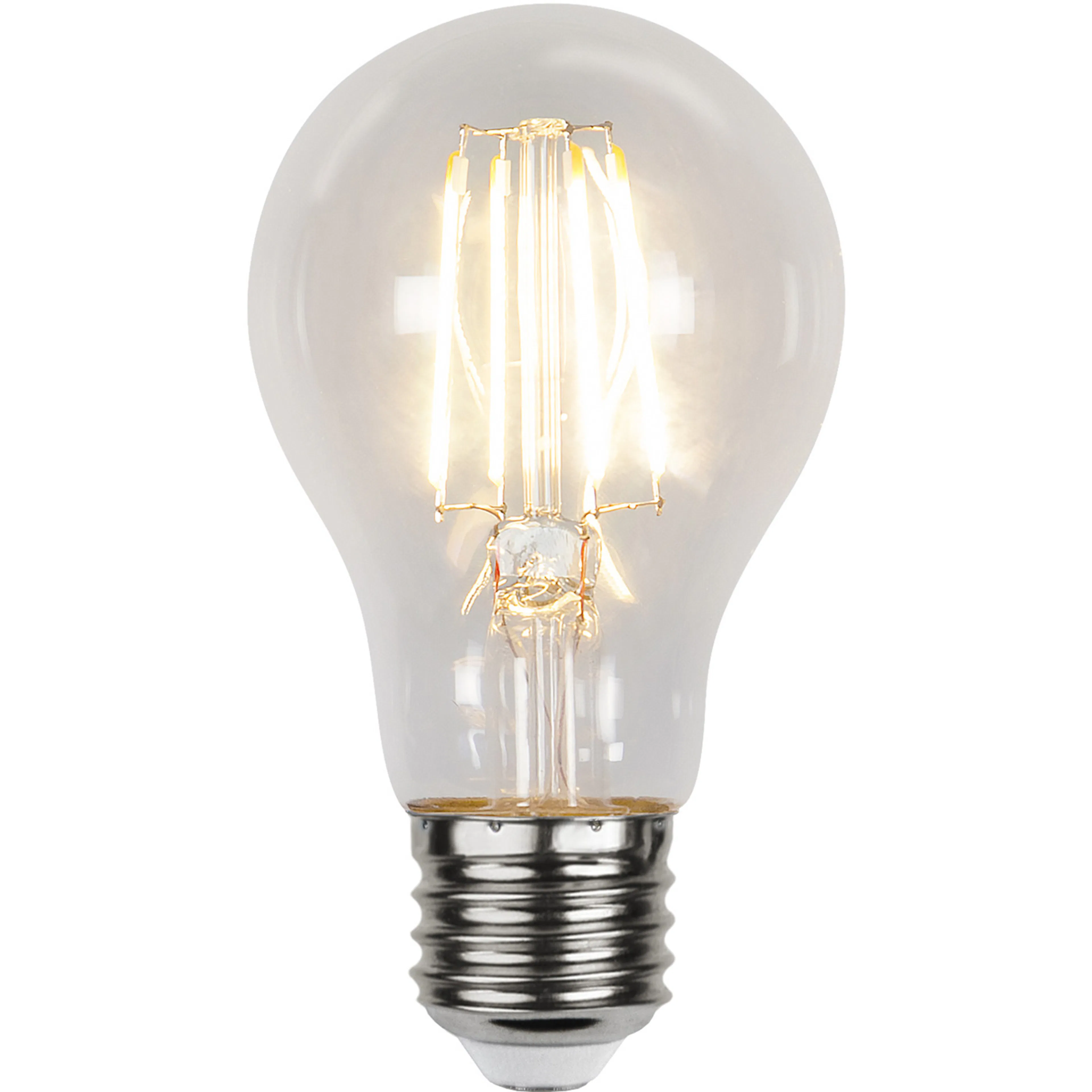 LED-Lampe Star Trading E27 A60 Twilight Sensor Klar 4,2W
