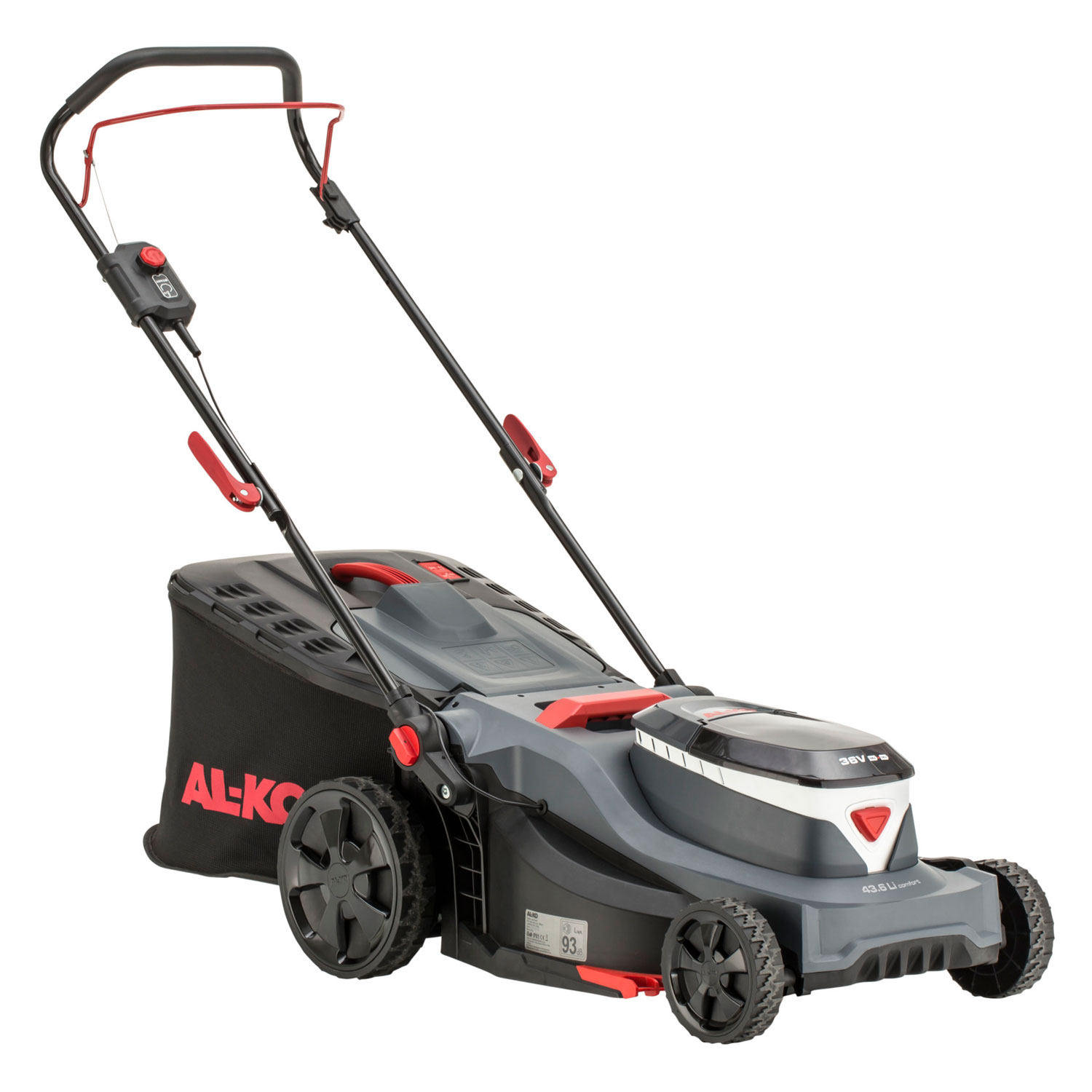 Gressklipper AL-KO 43.6 Li Comfort med Batteri og lader