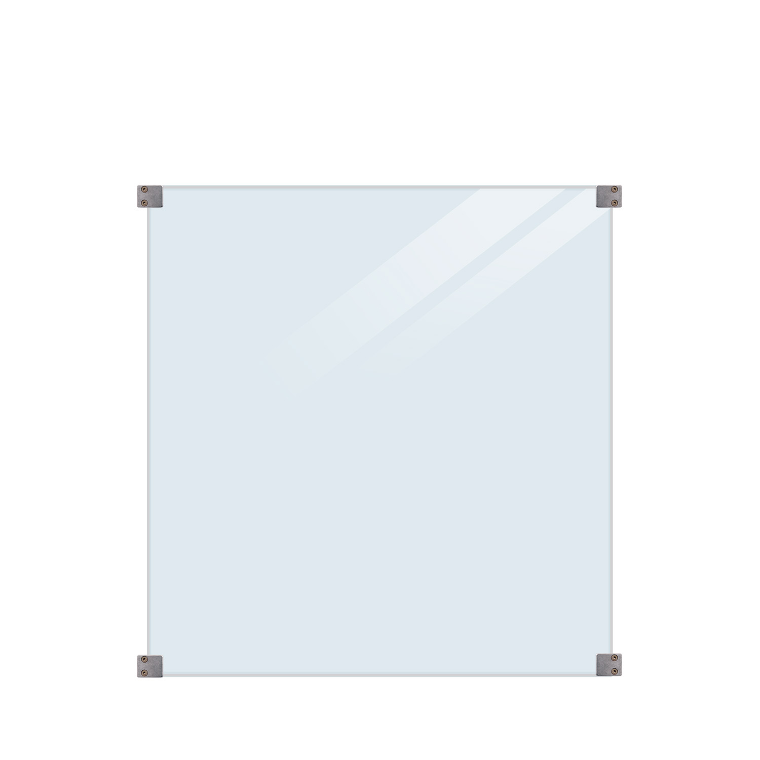 Glassrekkverk PLUS 90x91 Klarglass