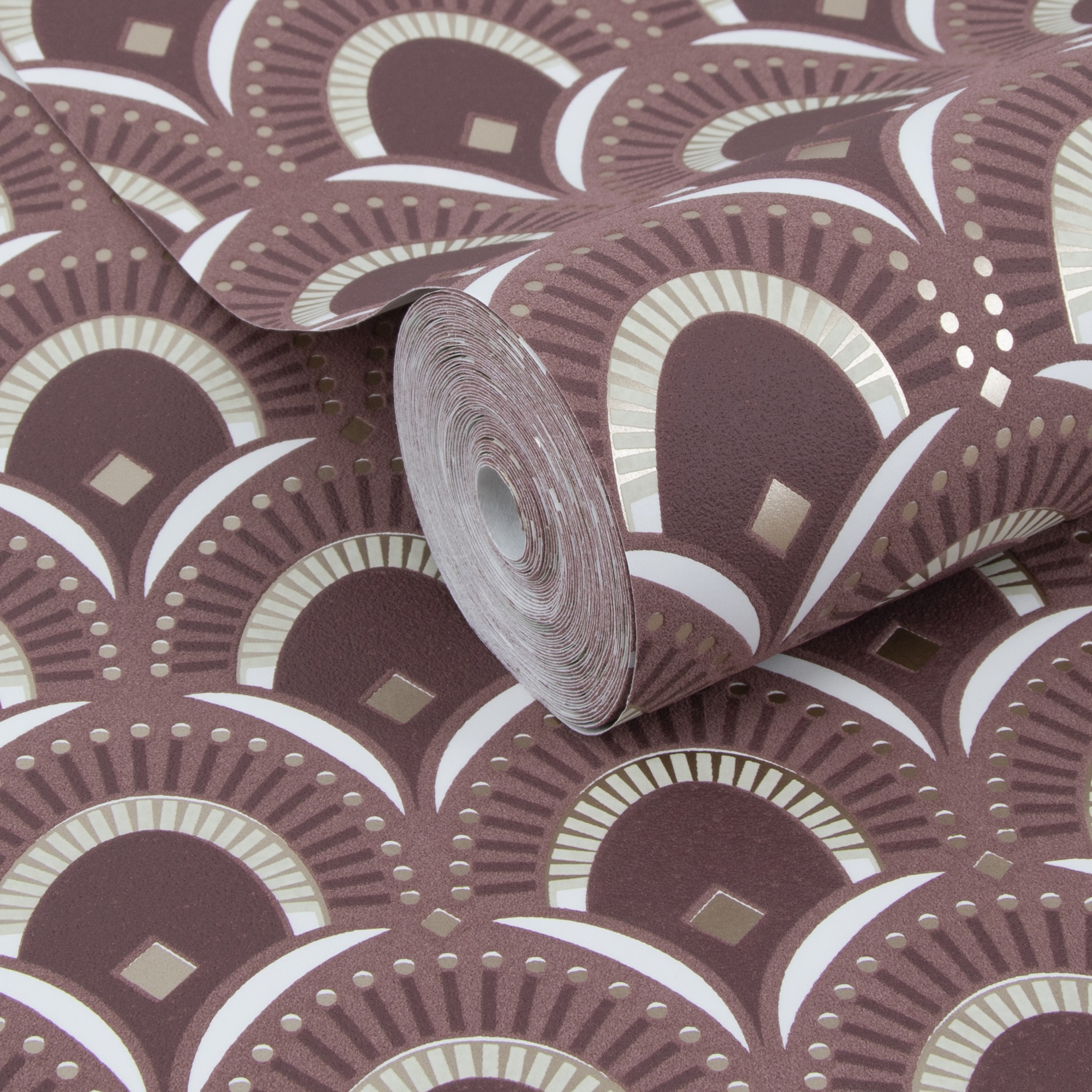 Tapet Superfresco Easy Peacock Bordeaux