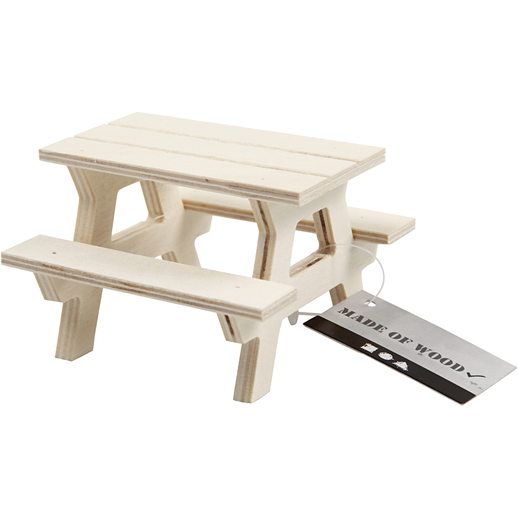 Bord/Benkesett Creativ Company 5,5x8 cm 1 stk