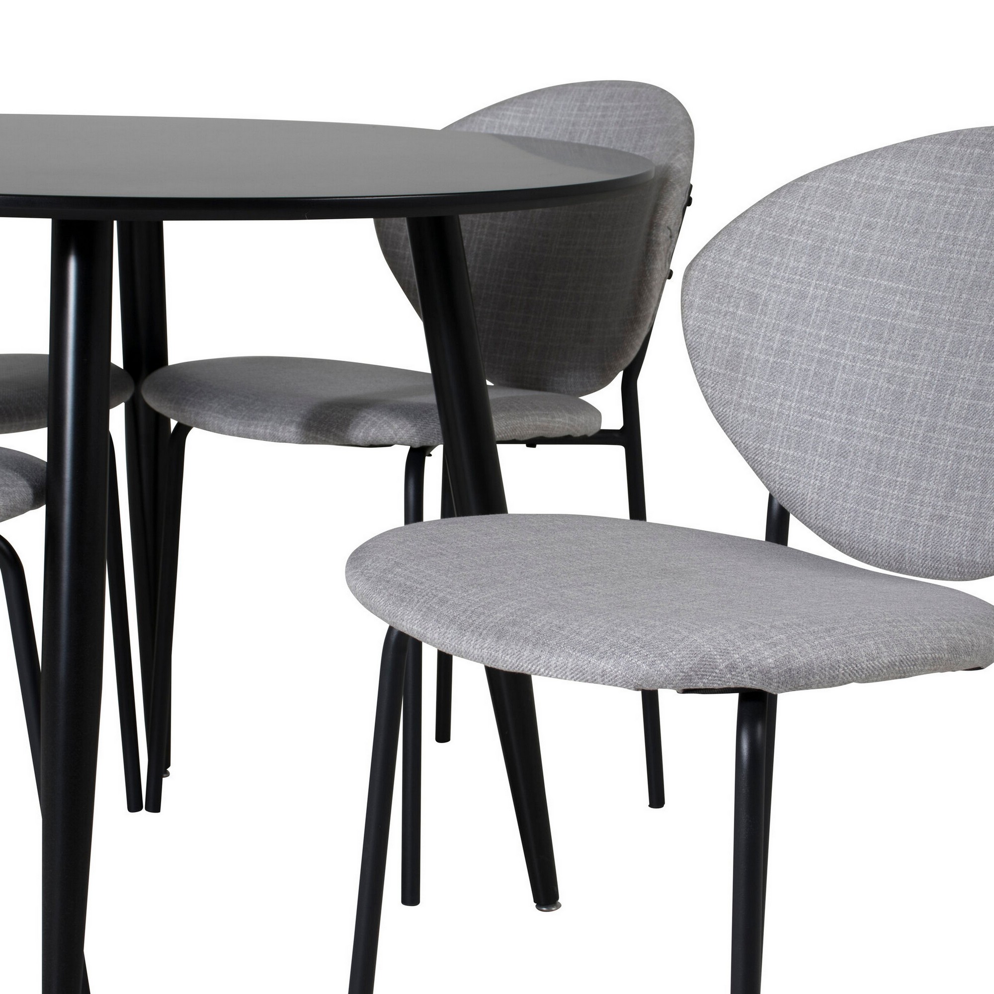 Spisegruppe Venture Home Plaza med 4stk Vault Stoler