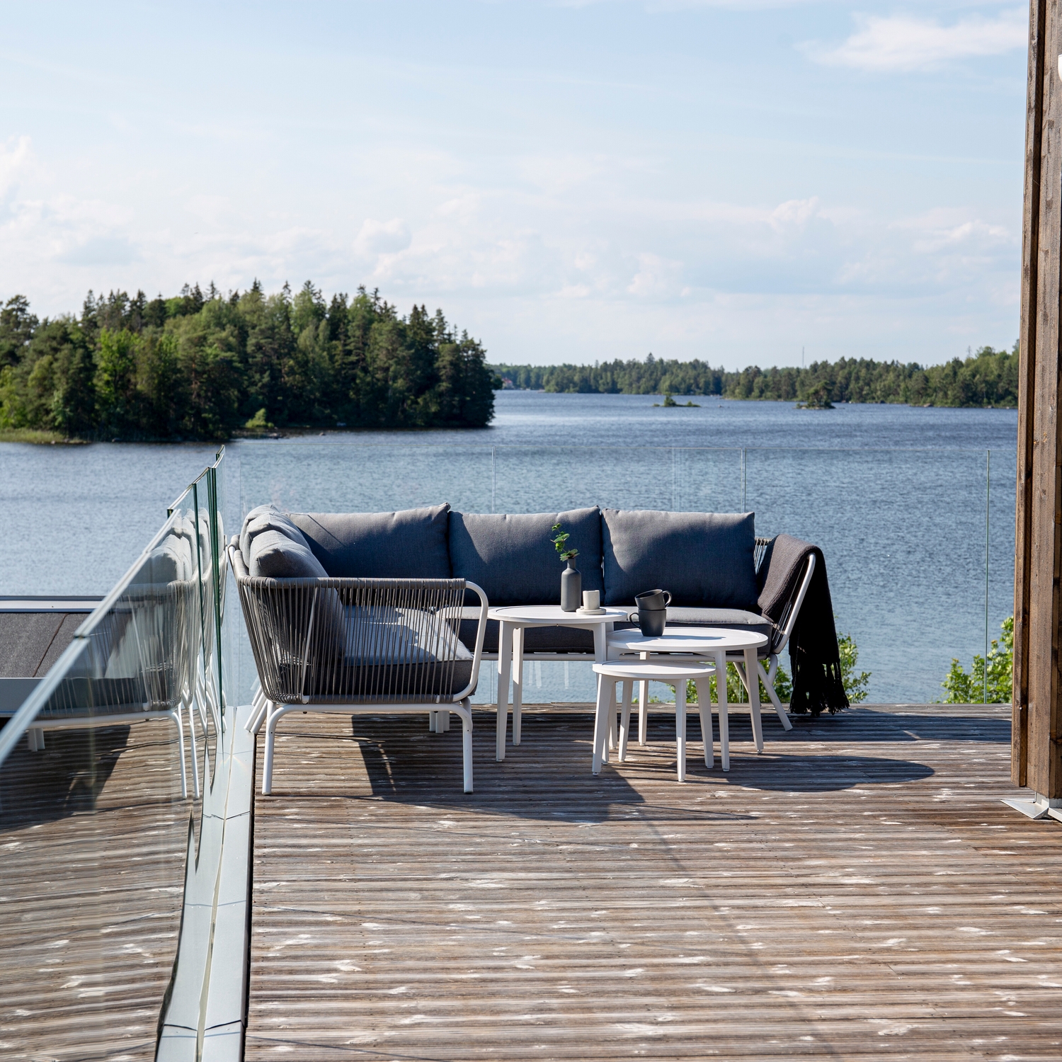 Hjørnesofa Venture Home Roxo Utendørs Utendørs