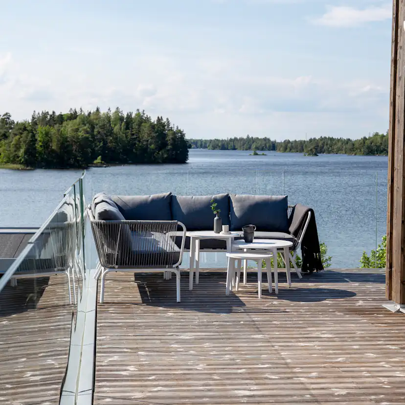 Hjørnesofa Venture Home Roxo Utendørs Utendørs