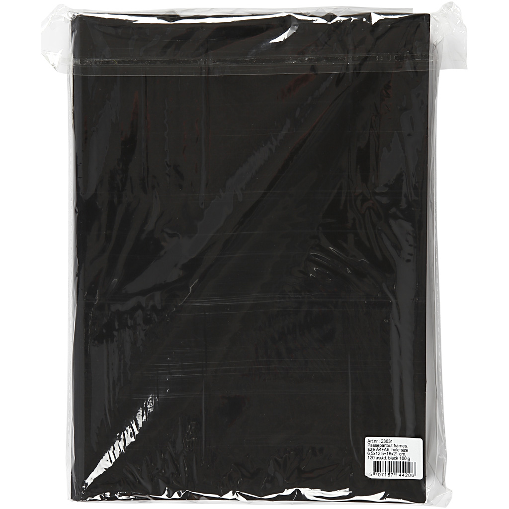 Passepartoutrammer Creativ Company Stl A4+A6 2x60 St/1 Pk