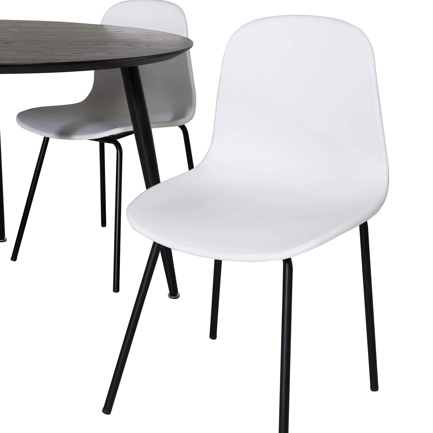 Spisegruppe Venture Home Dipp med 4 Arctic Stoler