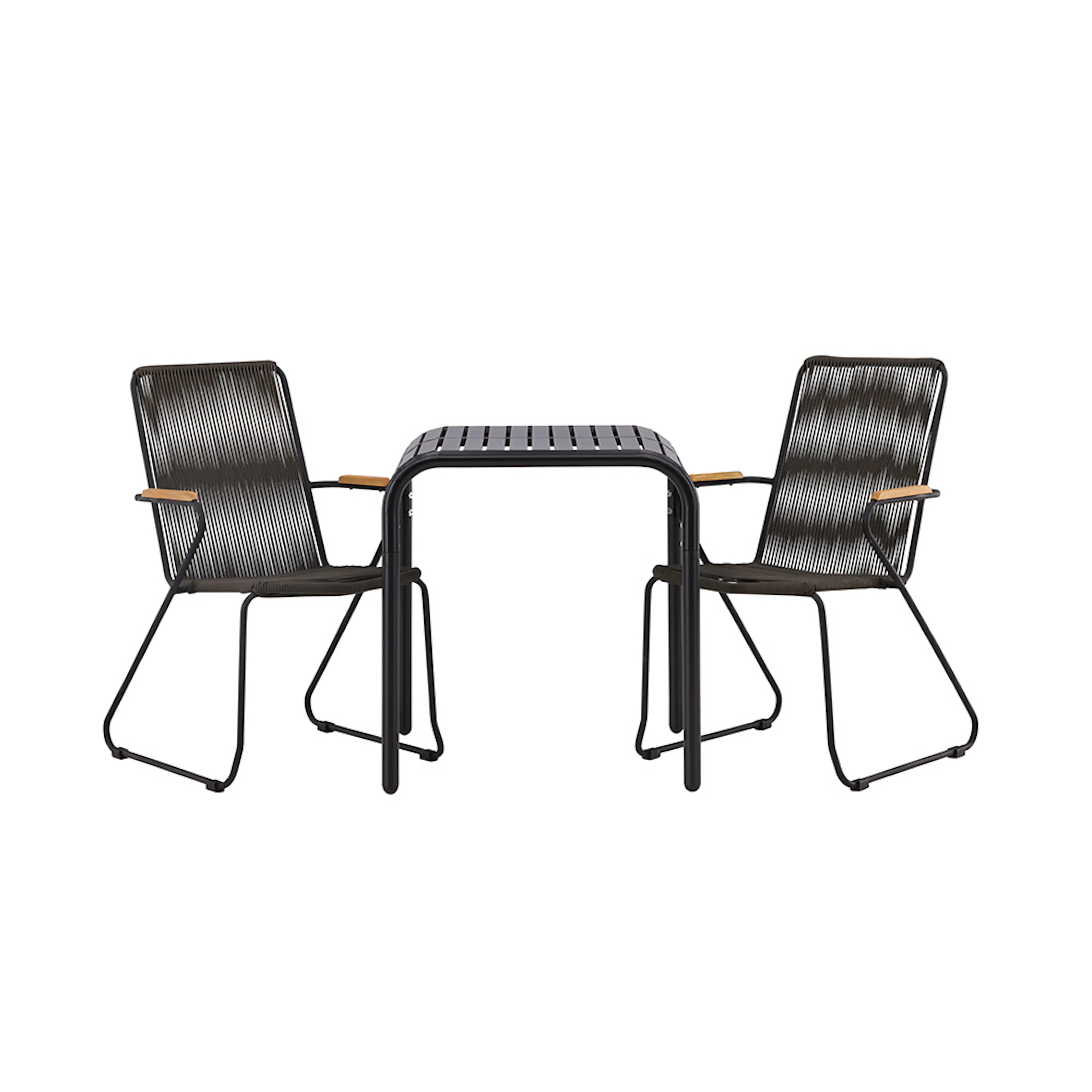 Cafégruppe Venture Home Borneo Bord med 2 Bois Stoler