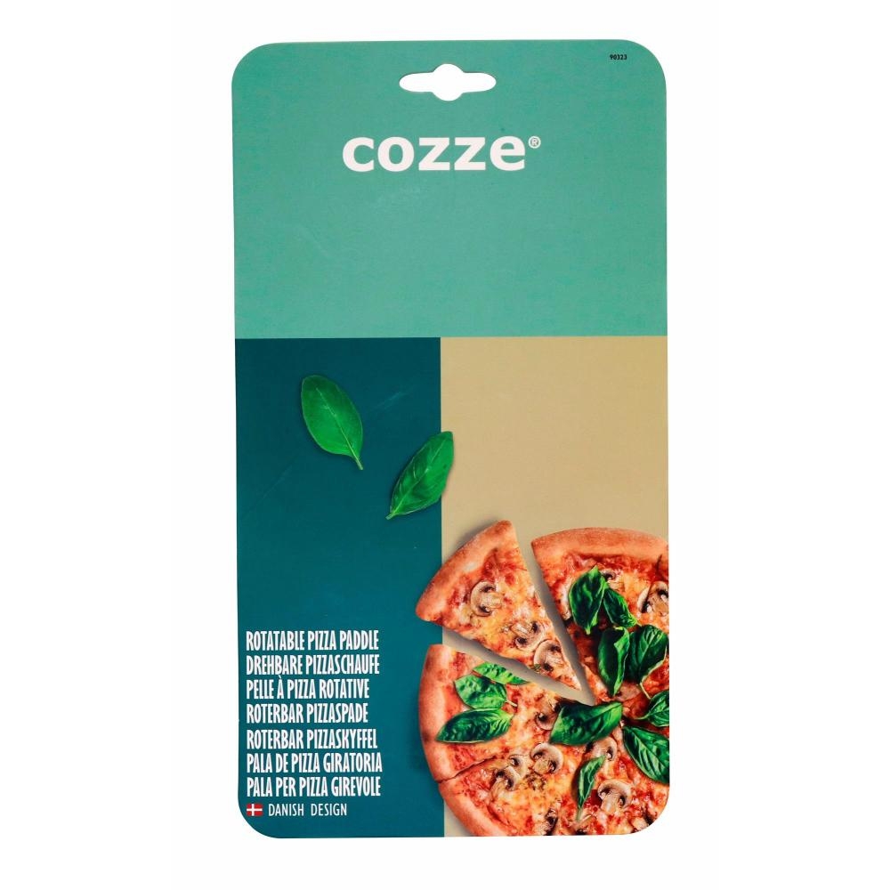 Pizzaspade Cozze Ø18x76 cm Roterbar i Rustfritt Stål