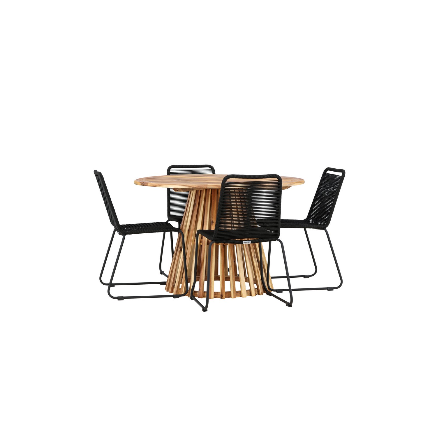 Hagegruppe Venture Home Lumpur med 4 Lindos Stoler