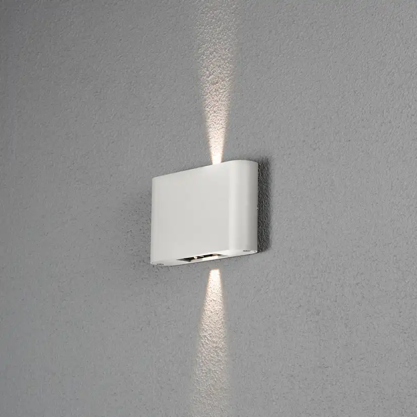 Vegglampe Gnosjö Konstsmide Chieri Justerbar Spredning LED 2X6W