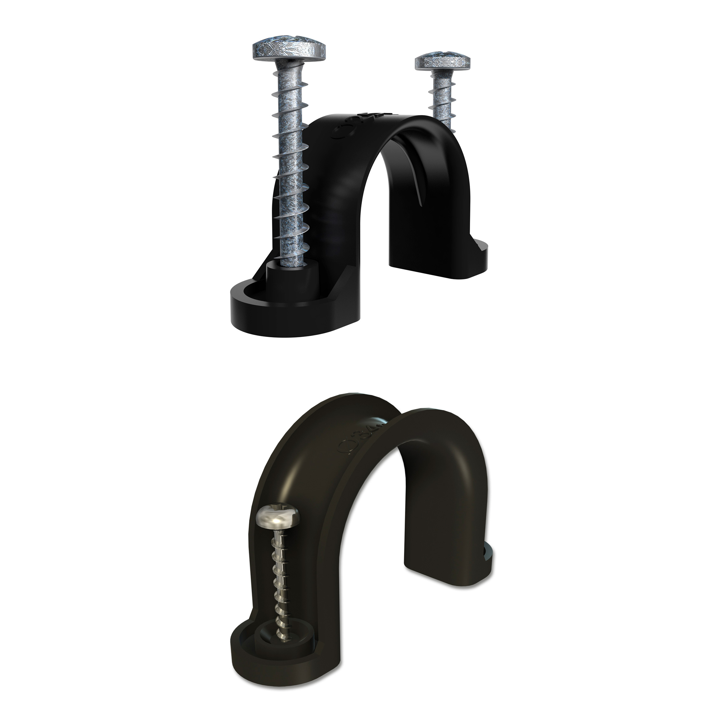 Plastklemmer LK Systems Tomrør 25 mm