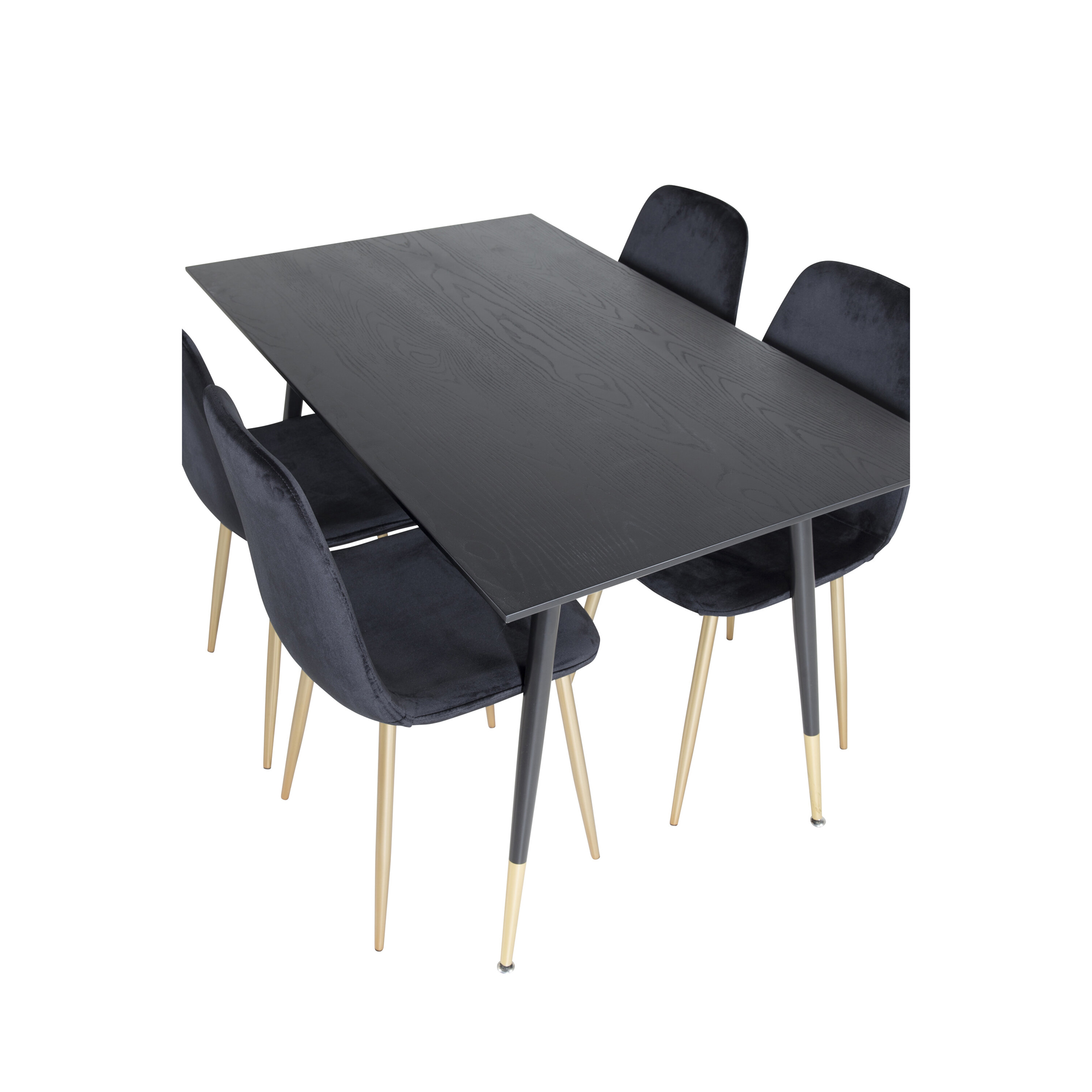 Spisegruppe Venture Home Dipp med 4 Polar Stoler