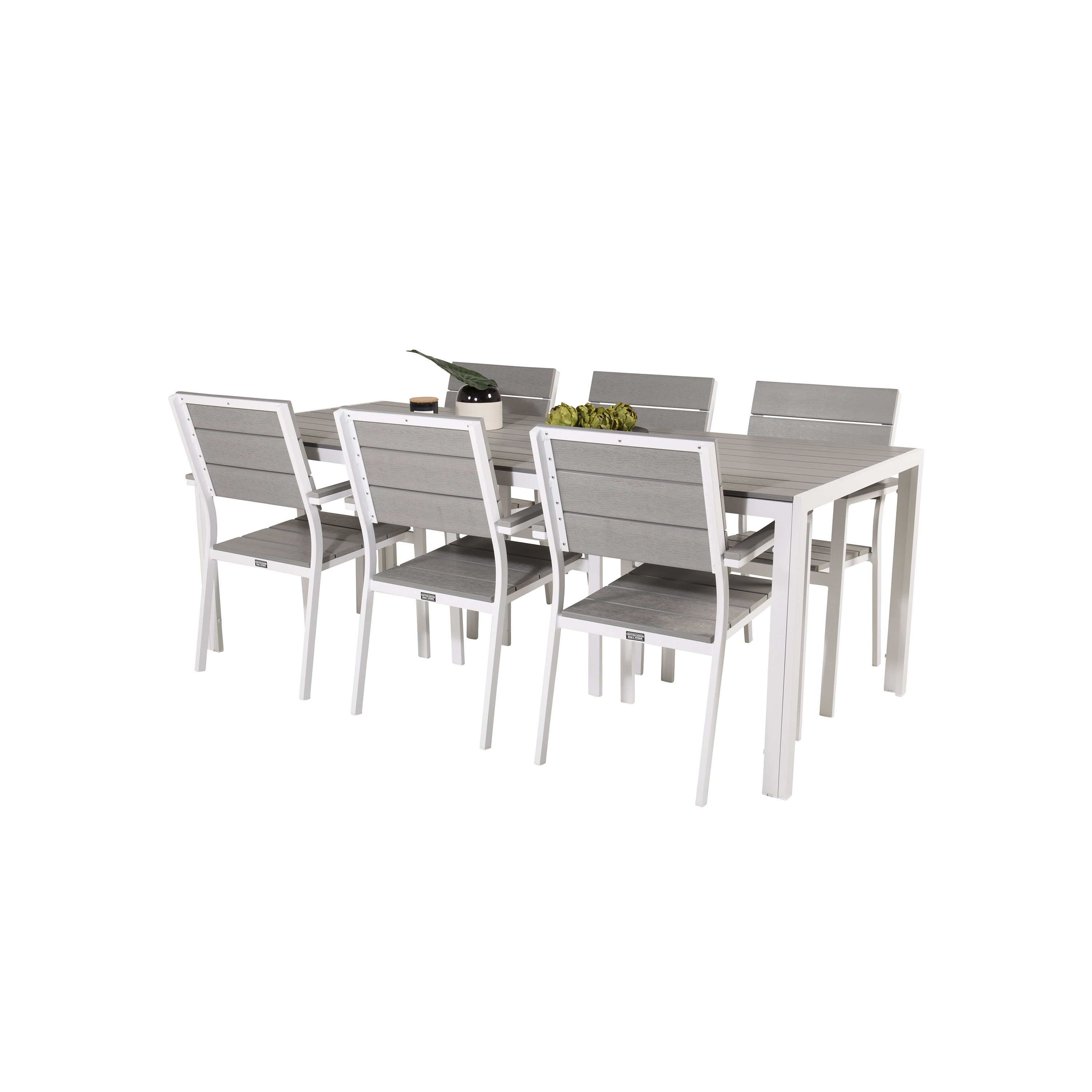 Spisegruppe Venture Home Bront 205 med 6 Lova Stoler