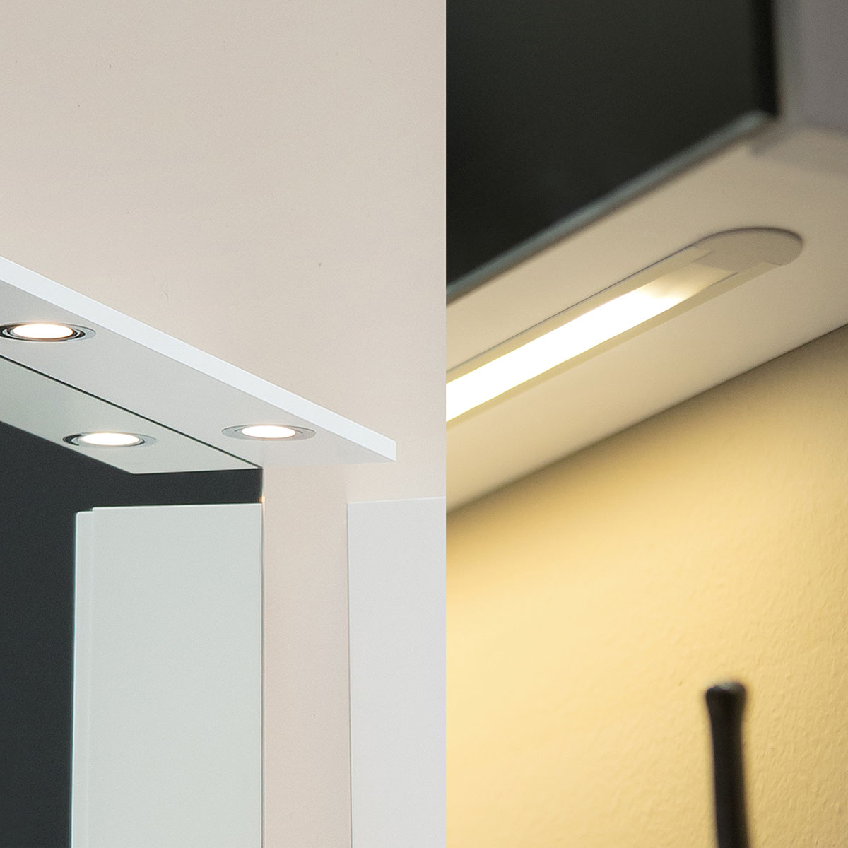 Över- och underbelysning 4AQUA | badrum - badrumstillval | KakelKungen