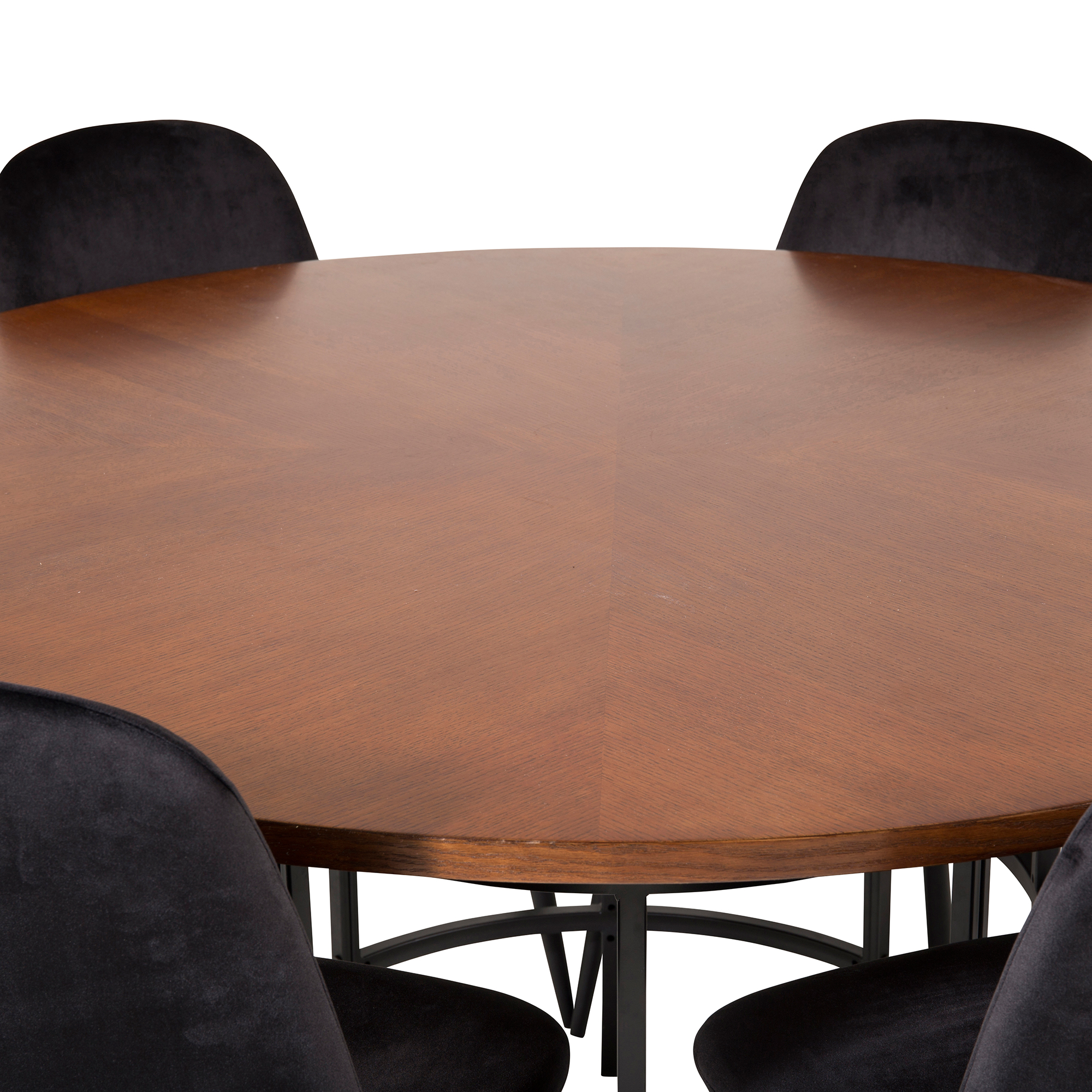 Spisegruppe furniture/fashion Copenhagen med 6 Pobbie Stoler