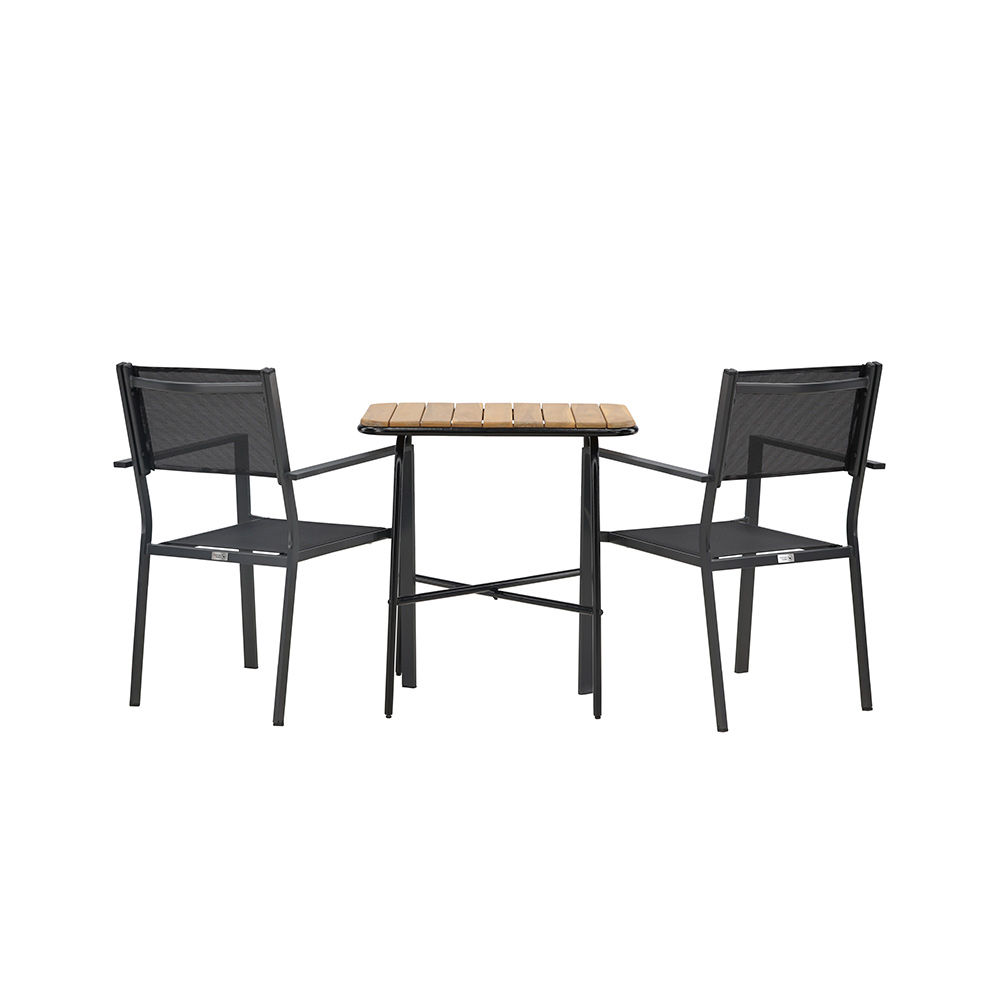 Cafégruppe Venture Home Holmbeck Bord med 2 Copacabana Stoler