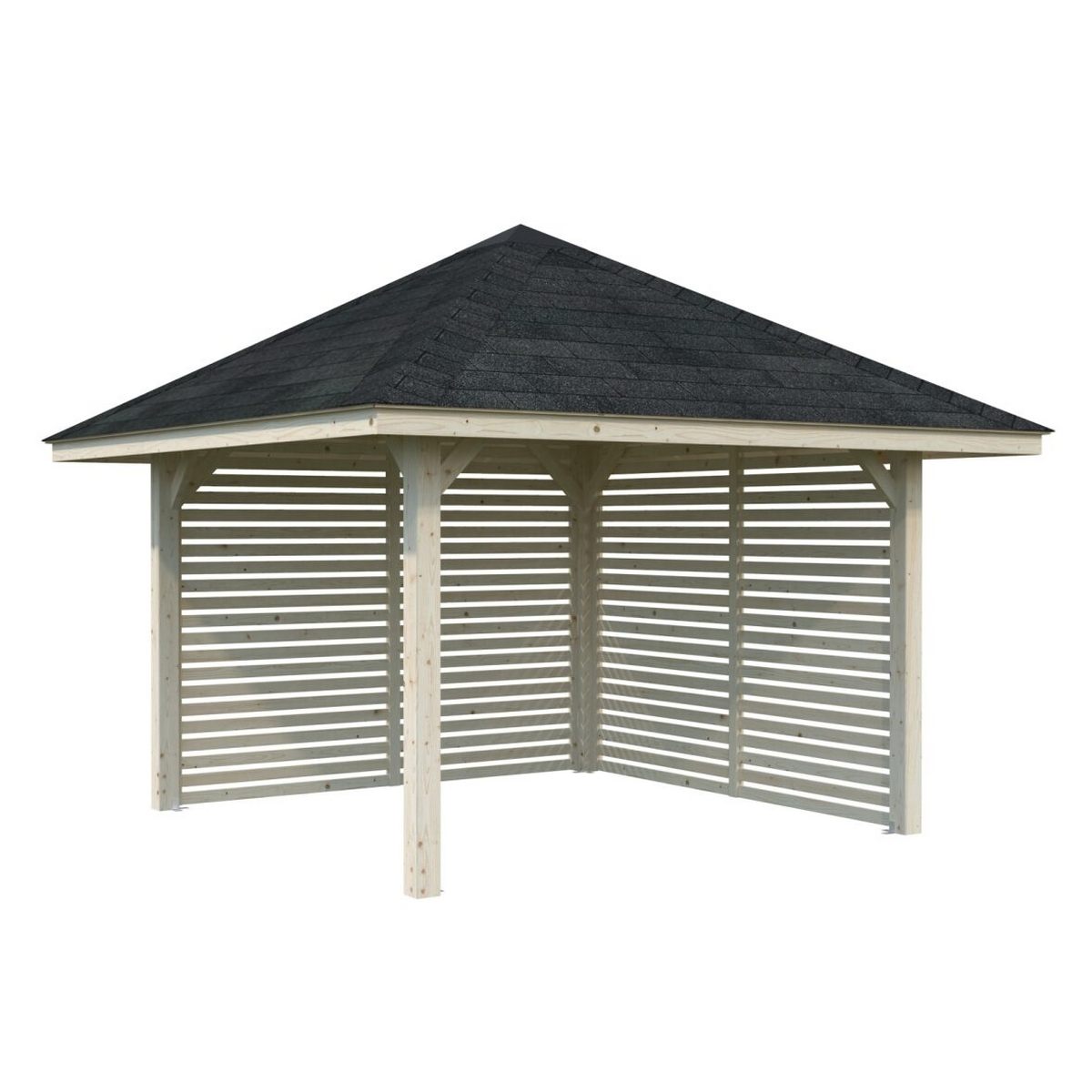 Paviljong Palmako Bianca 8,3 m2 Sett 102