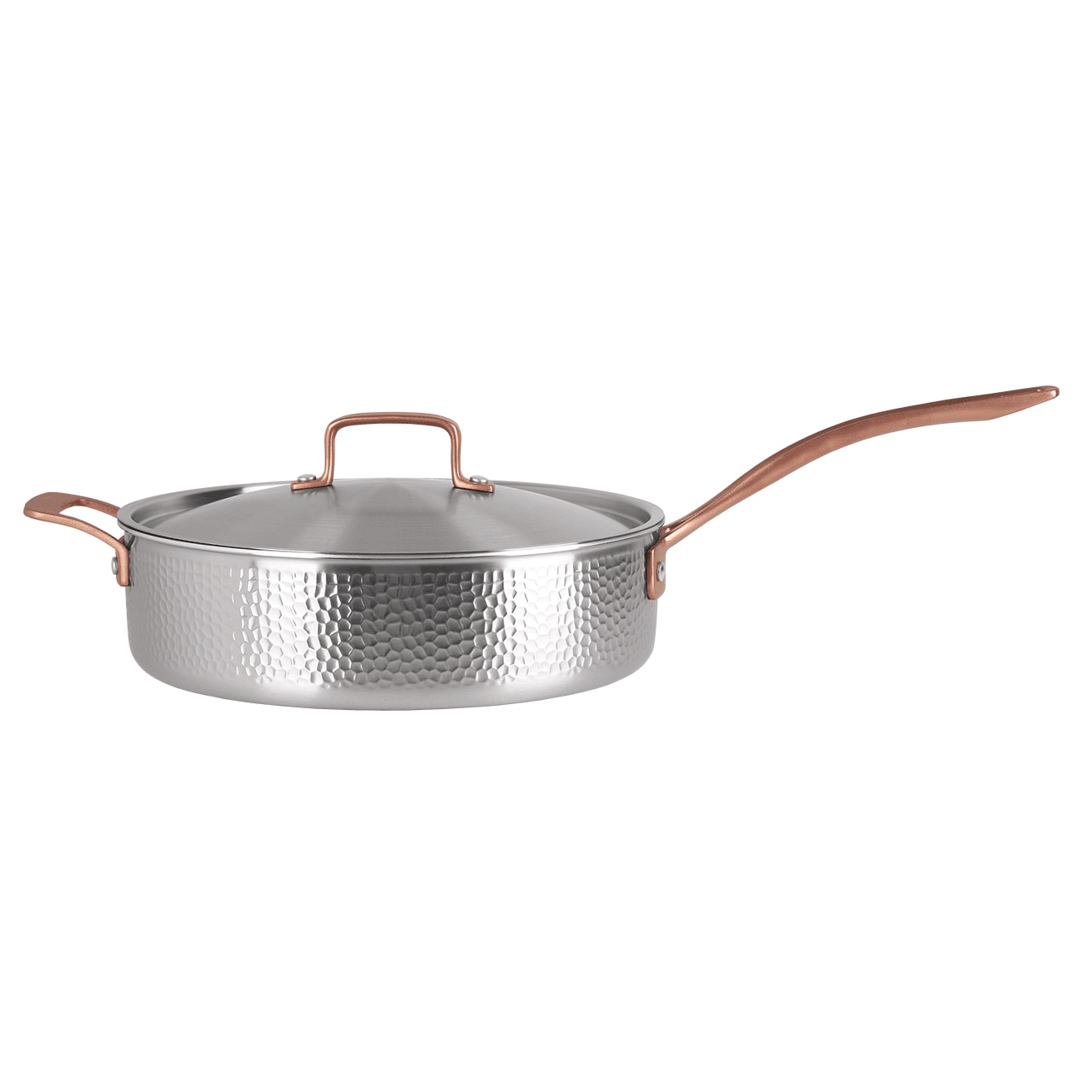 Traktørpanne Pepper med Lokk 28 cm Rustfritt Stål