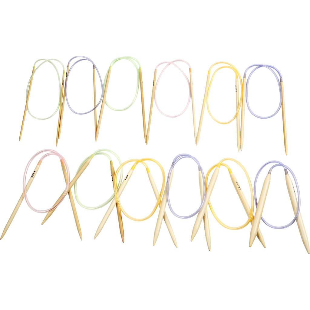 Rundpinne Creativ Company Nr 3-10 12 Stk/1 Pk