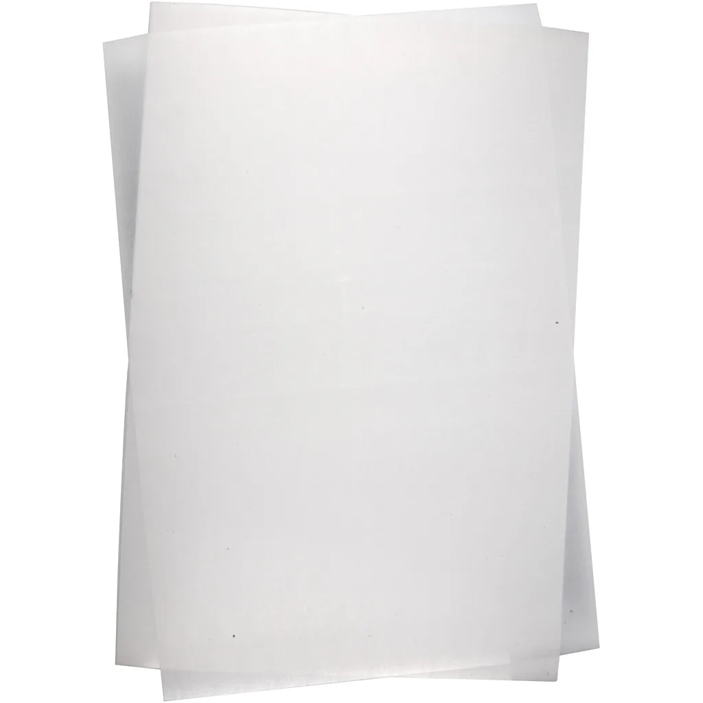 Krympeplast Creativ Company 20x30 cm Matt Transparent 10 ark/1 Pk