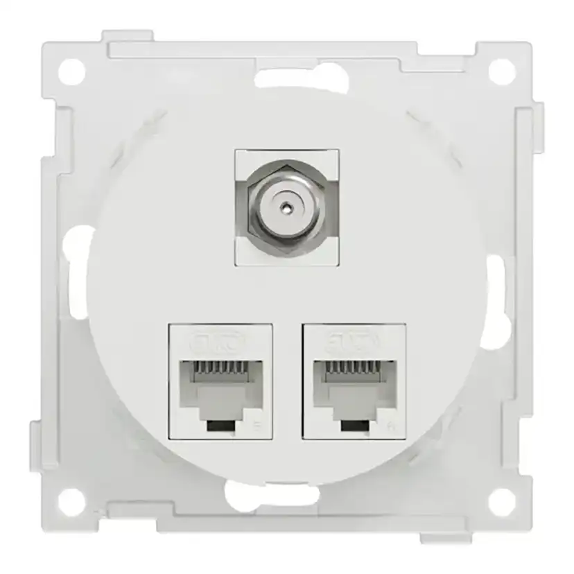 Vegguttak Elko One Modularuttak Innfelt RJ45 Cat.6 UTP