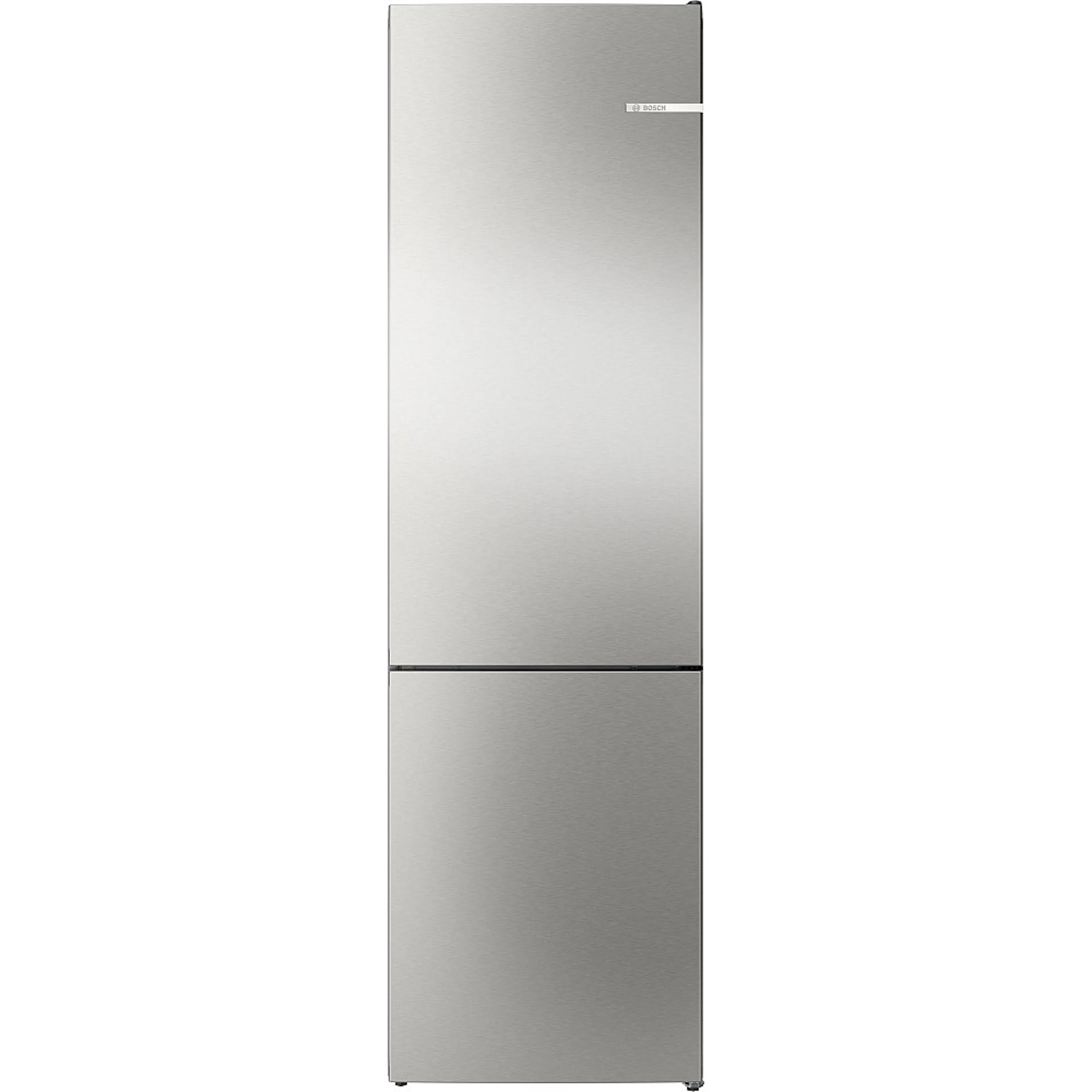 Frittstående Kjøleskap/Fryser Bosch Serie 4 KGN392I1F Rustfri med To Kjølesystem for Optimal Nedkjøling