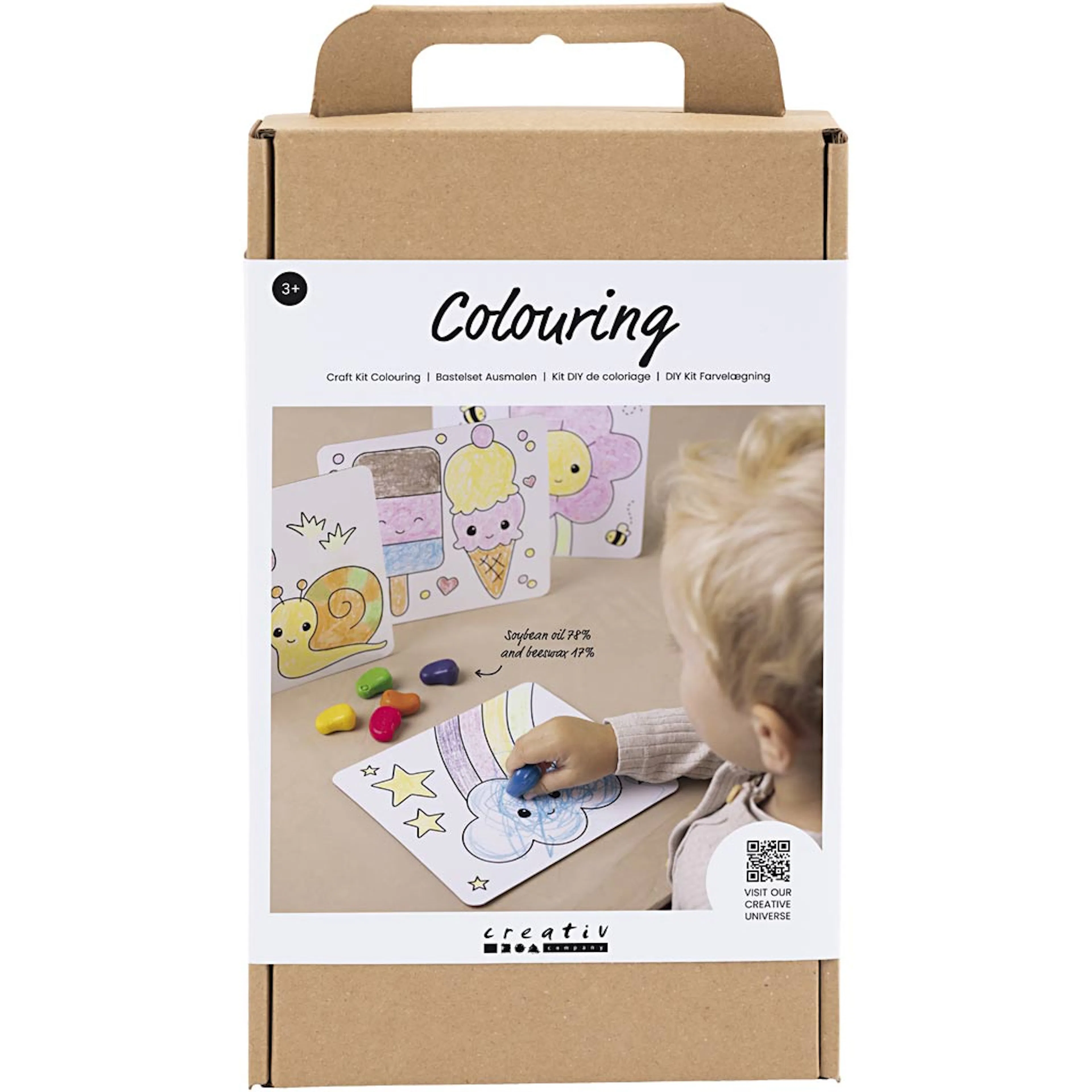 Fargelegging Creativ Company DIY Kit Tegnetavle