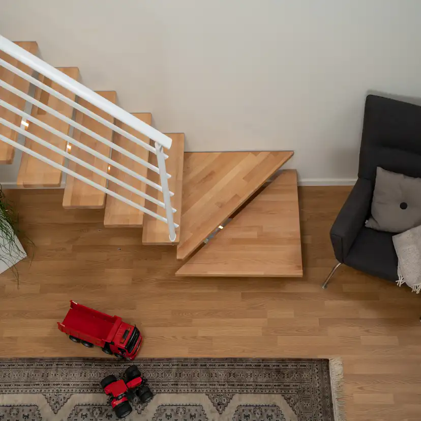 Plassbesparende Trapp Dolle Sydney Bøk Oljet 1/4 Pure