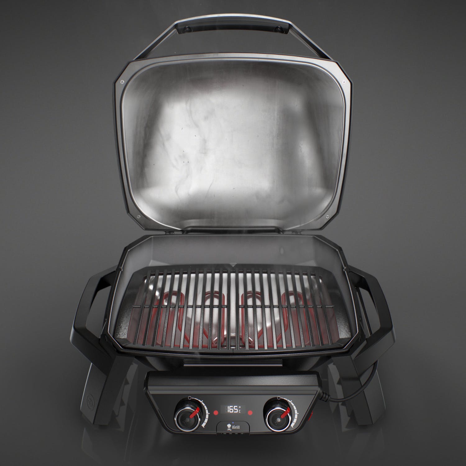 Elektrisk Grill Weber Pulse 2000 med Vogn