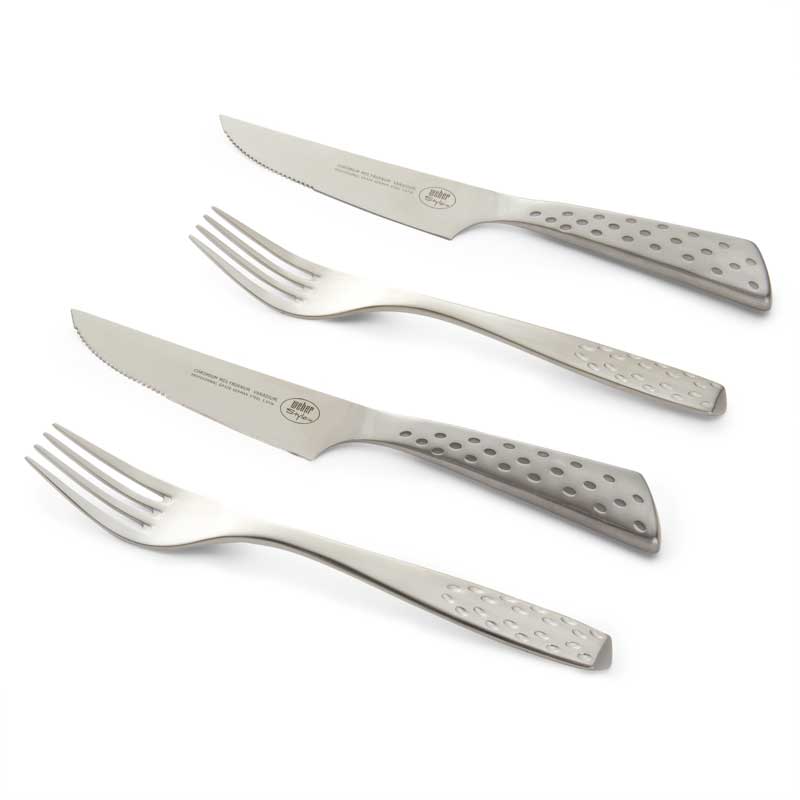 Bestikksett Weber Deluxe 2-pk