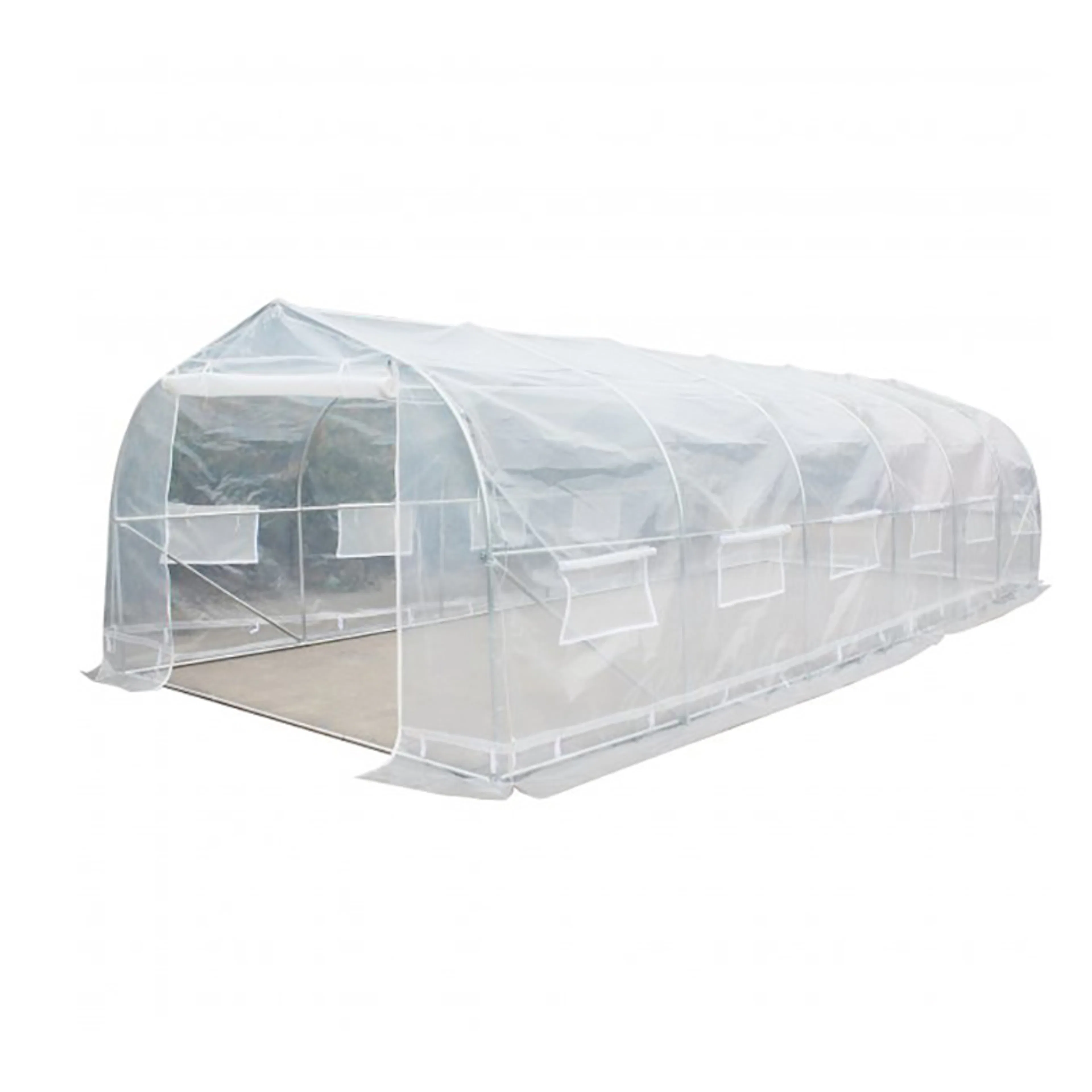 Drivhus Metalcraft 24m² Stålramme & Plastdeksel