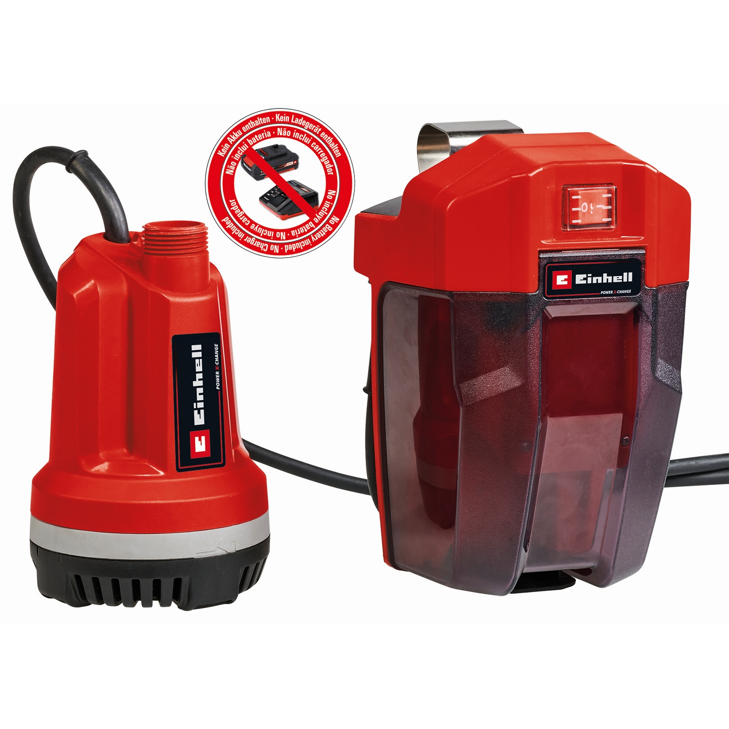Trykkpumpe Einhell Batteridrivet GE-PP 18 RB Li Solo uten Batteri