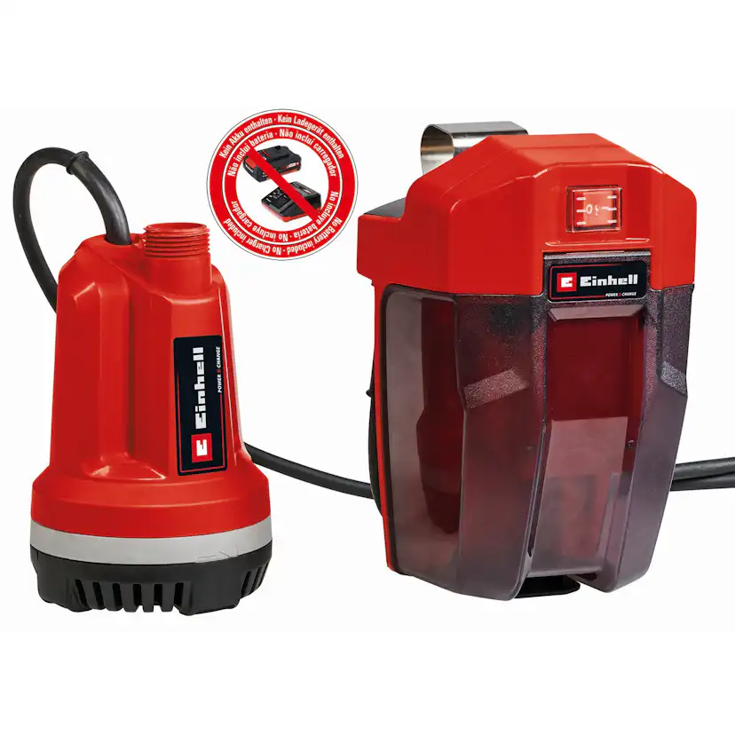 Trykkpumpe Einhell Batteridrivet GE-PP 18 RB Li Solo uten Batteri