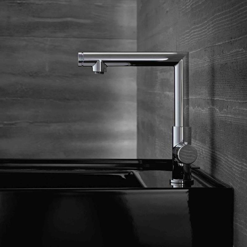 Tvättställsblandare Axor Uno Select 220 med Lyftve Krom