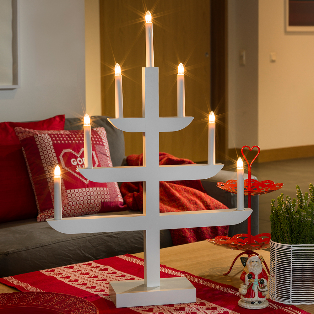 Adventstake Gnosjö Konstsmide 7L på Fot H65