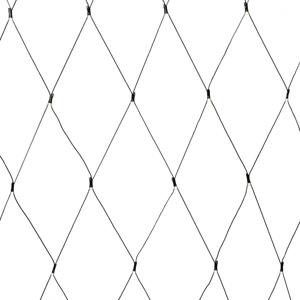 Lyslenke Gnosjö Konstsmide Nett 40 Varmhvit LED 80x80 cm Frostet