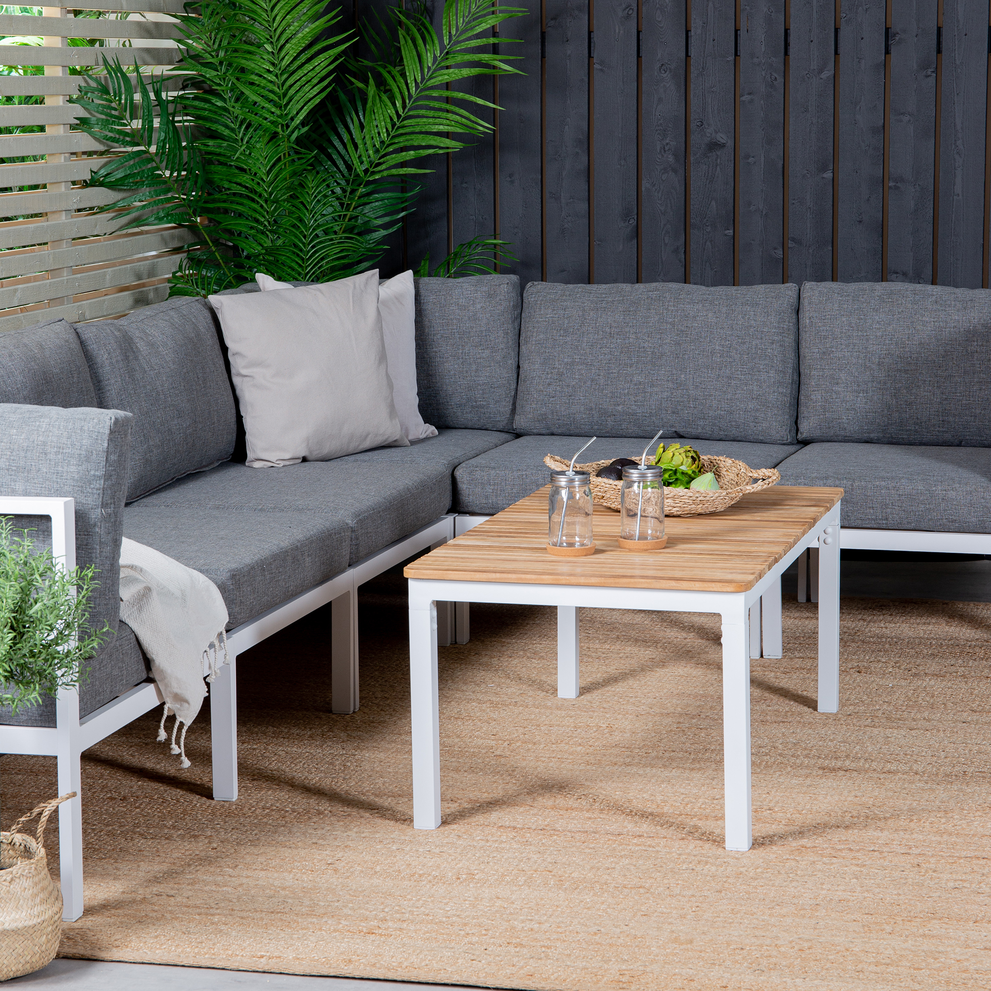 Loungegruppe Venture Home Copacabana med Brasilia Bord