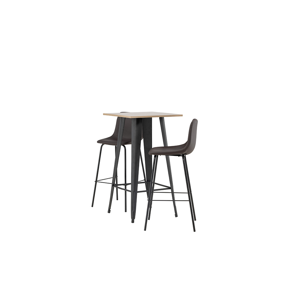 Spisegruppe Venture Home Tempe med 2 stk Alexi Stoler