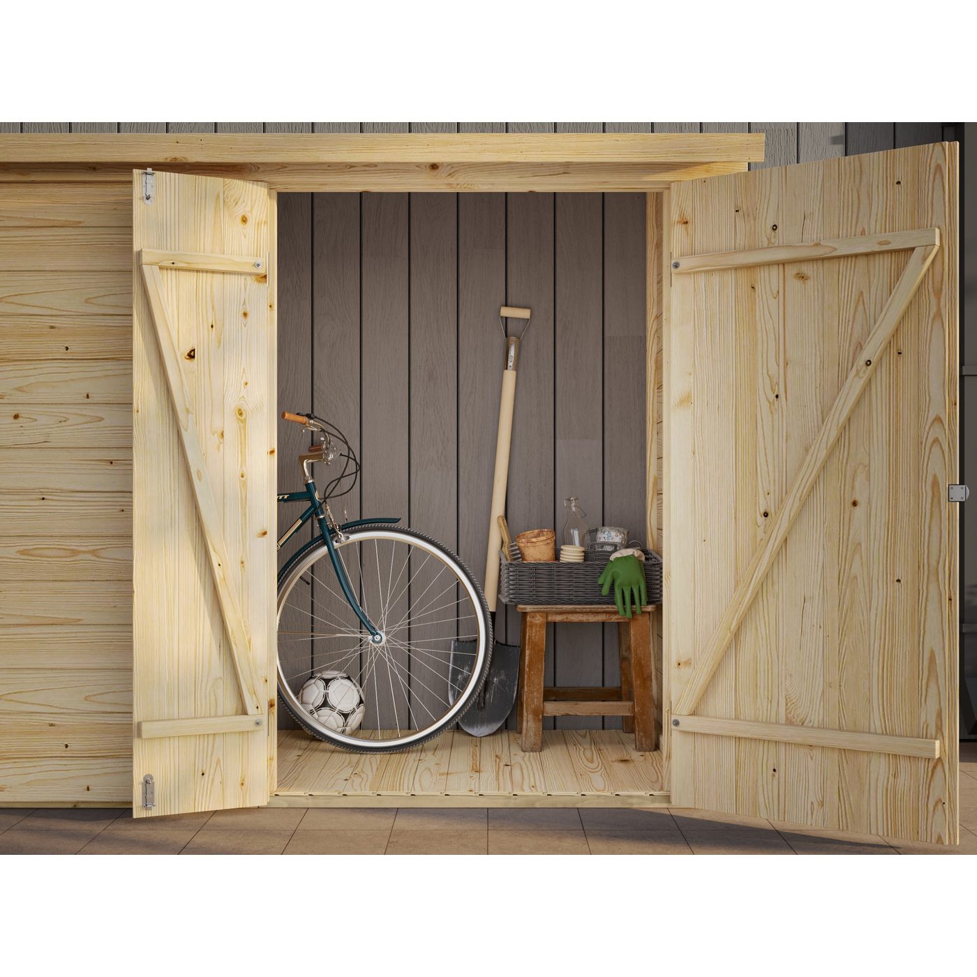 Redskapsbod Palmako Leif 2,2 m2