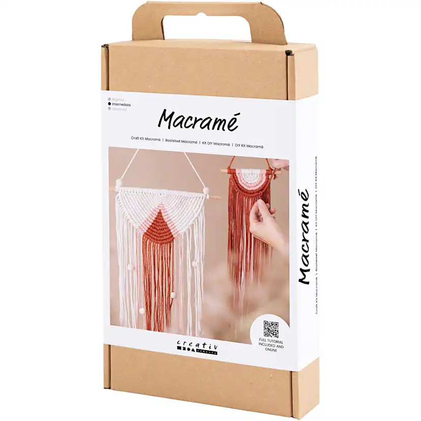Veggdekorasjon Creativ Company DIY Kit Makramé
