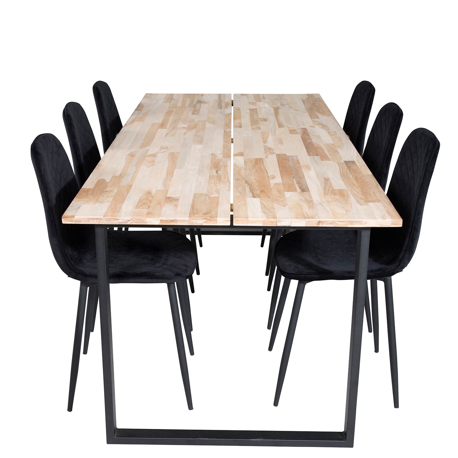Spisegruppe Venture Home Cirebon med 6 Polar Stoler