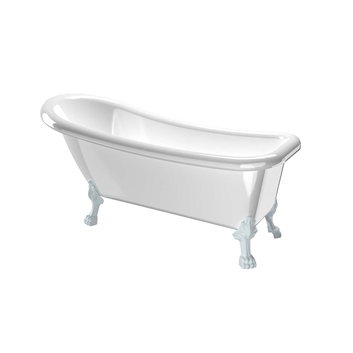 Badekar Bathlife Ideal Hvit
