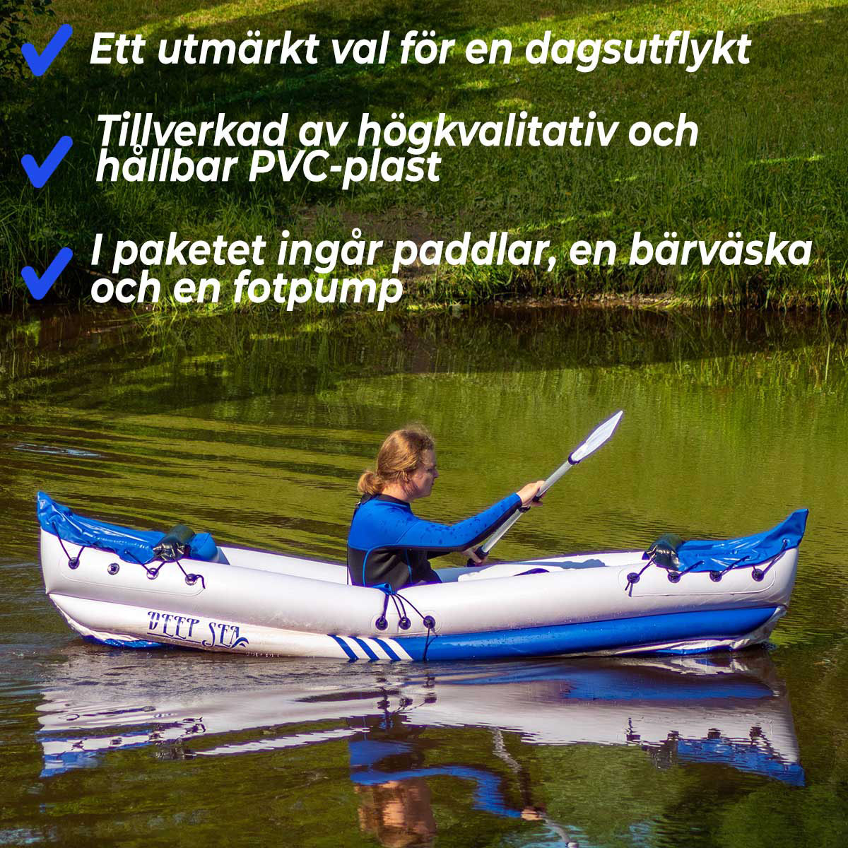 Kajakk Deep Sea 2 personer