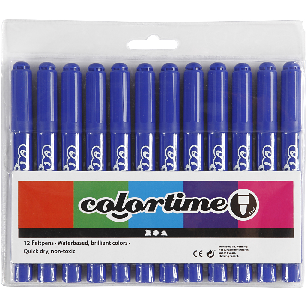 Tusjpenner Creativ Company Colortime Strek 5 mm 1 Pk